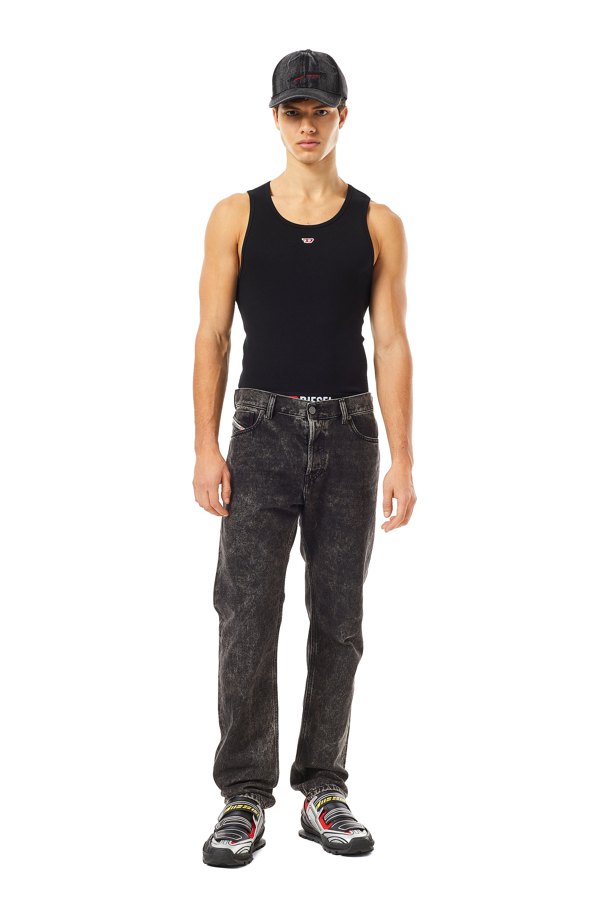 2018 SLANDY-LOW Woman: Super skinny dark blue Jeans | Diesel.com