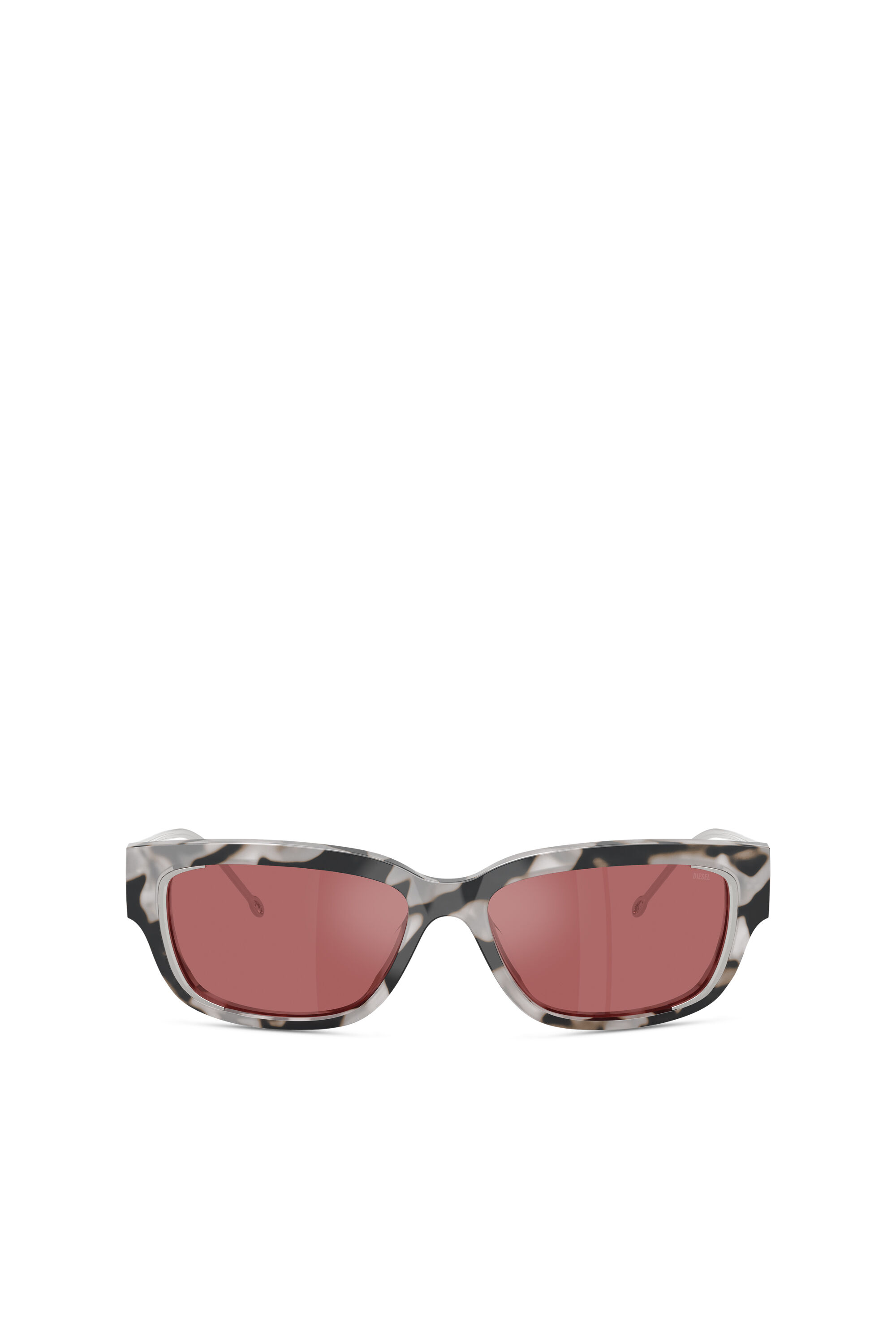 Diesel - 0DL2002, Lunettes de soleil de style essentiel Mixte in Rouge - 1