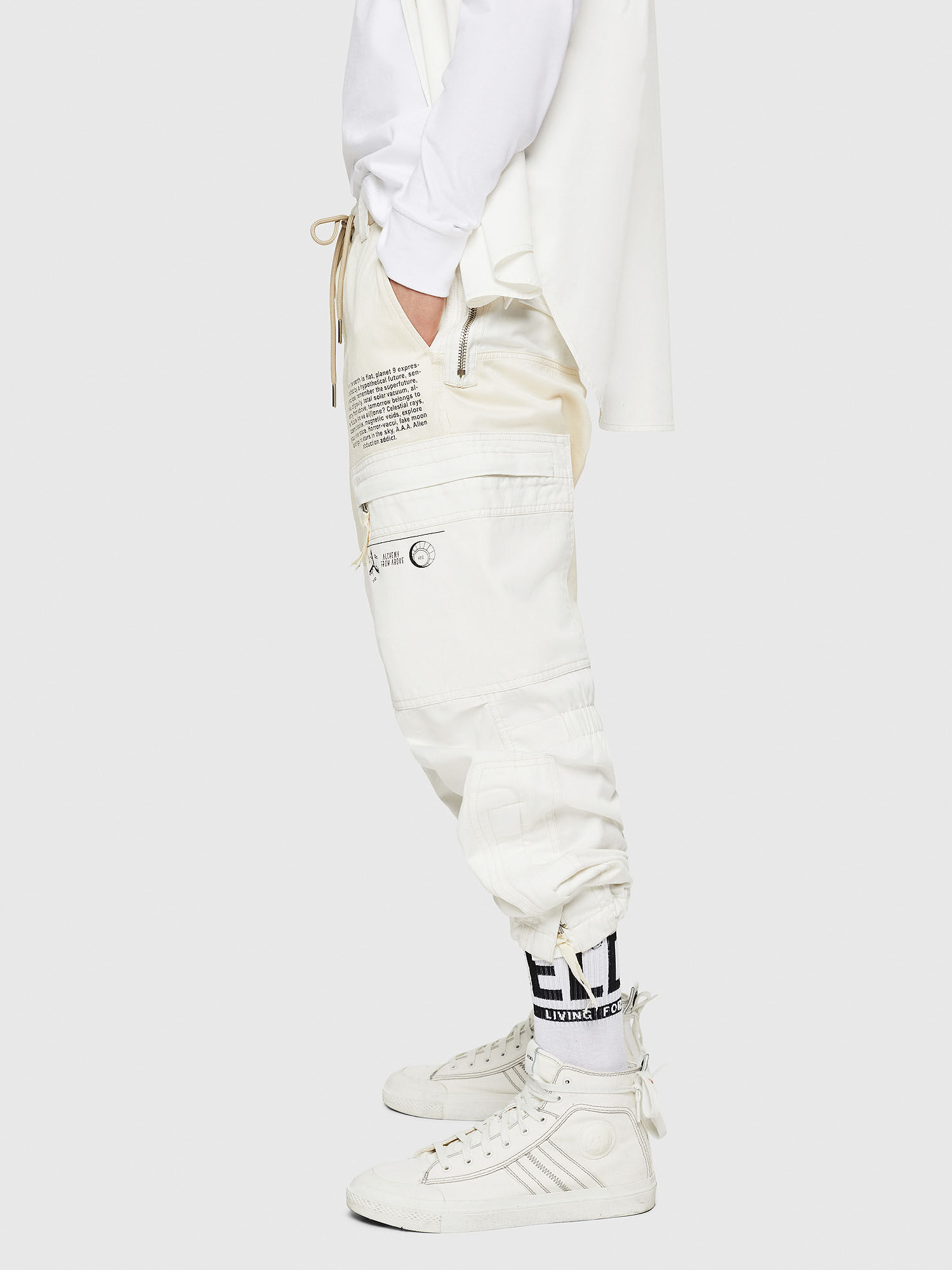 Pantalon cargo shop homme diesel