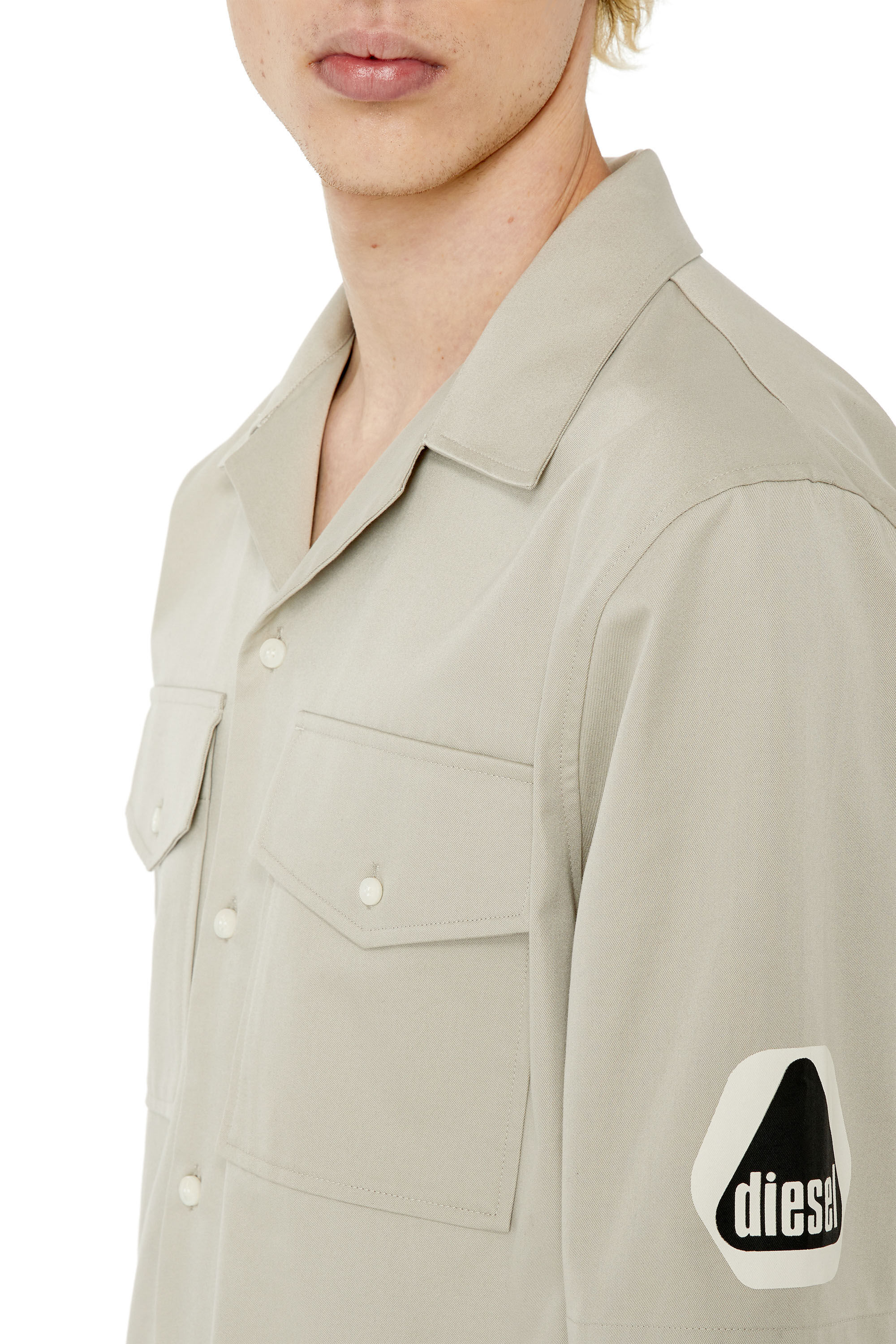 Diesel - S-MAC-B, Light Grey - Image 4