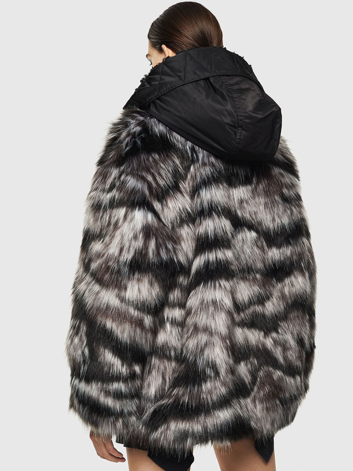 Diesel faux on sale fur coat