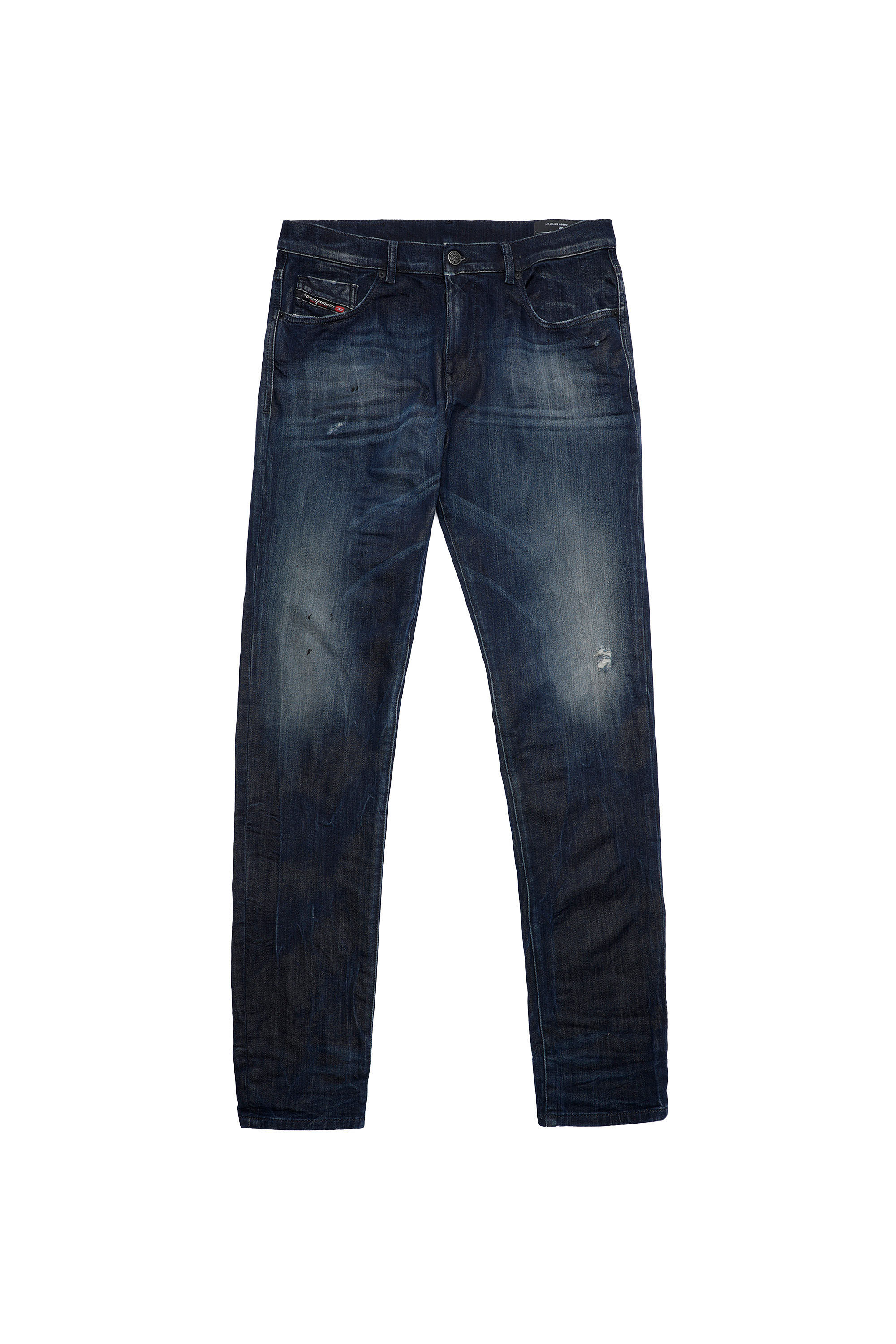 Diesel - D-Strukt JoggJeans® 09B50 Slim, Bleu Foncé - Image 2