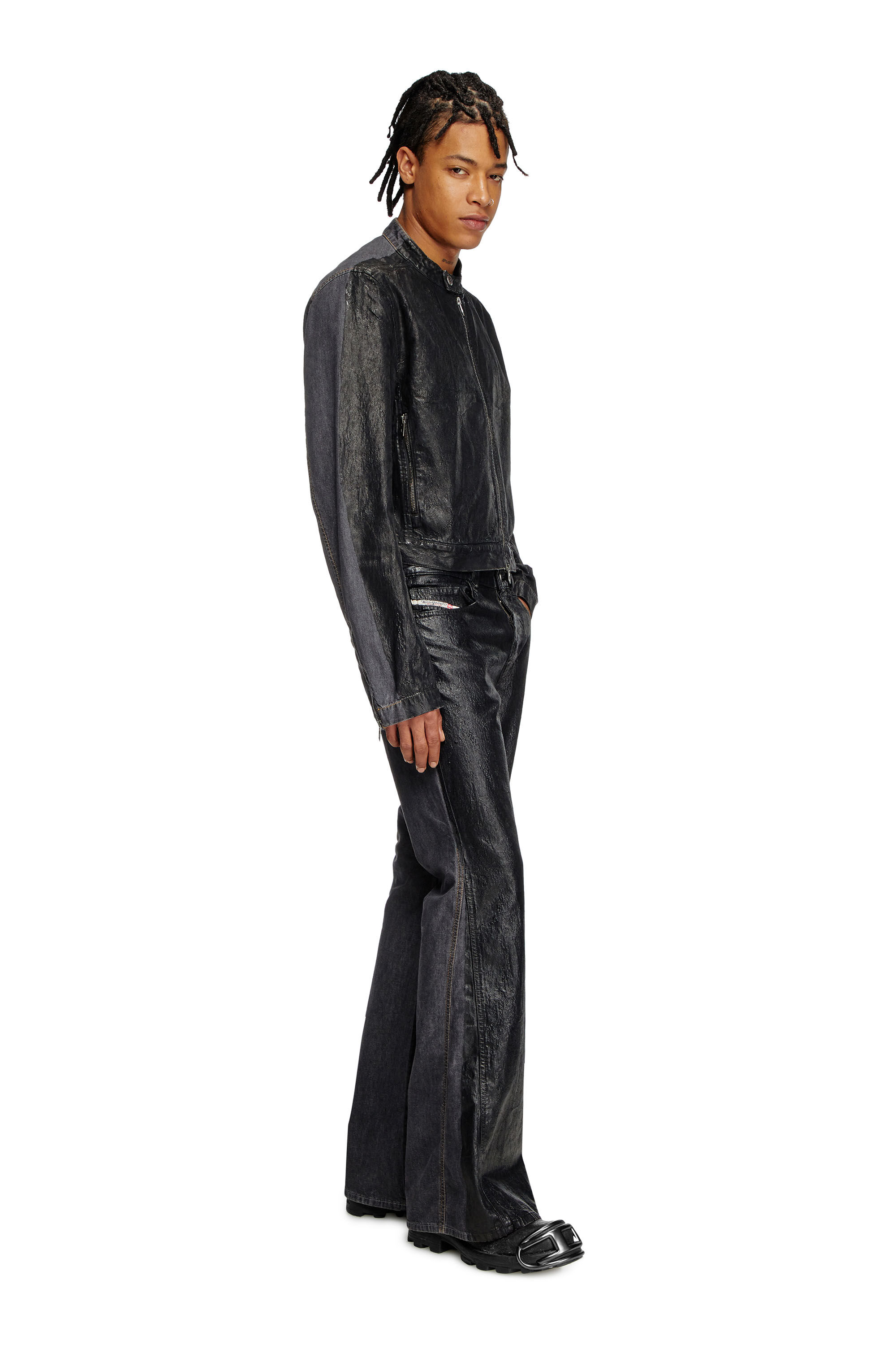 Diesel - Unisex's Bootcut Jeans 1998 D-Buck 0DBCV, Black/Dark Grey - 1