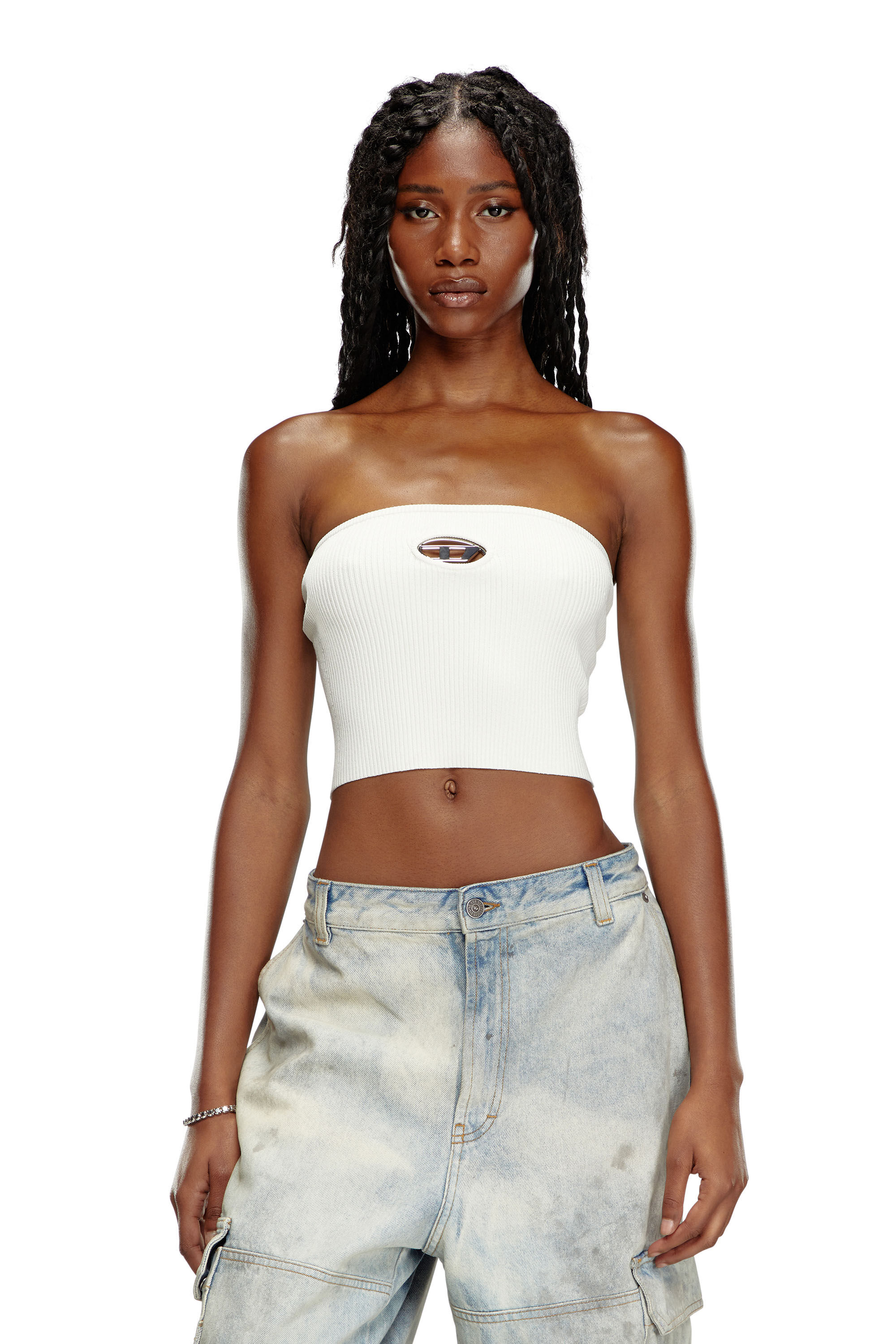 White tube top top