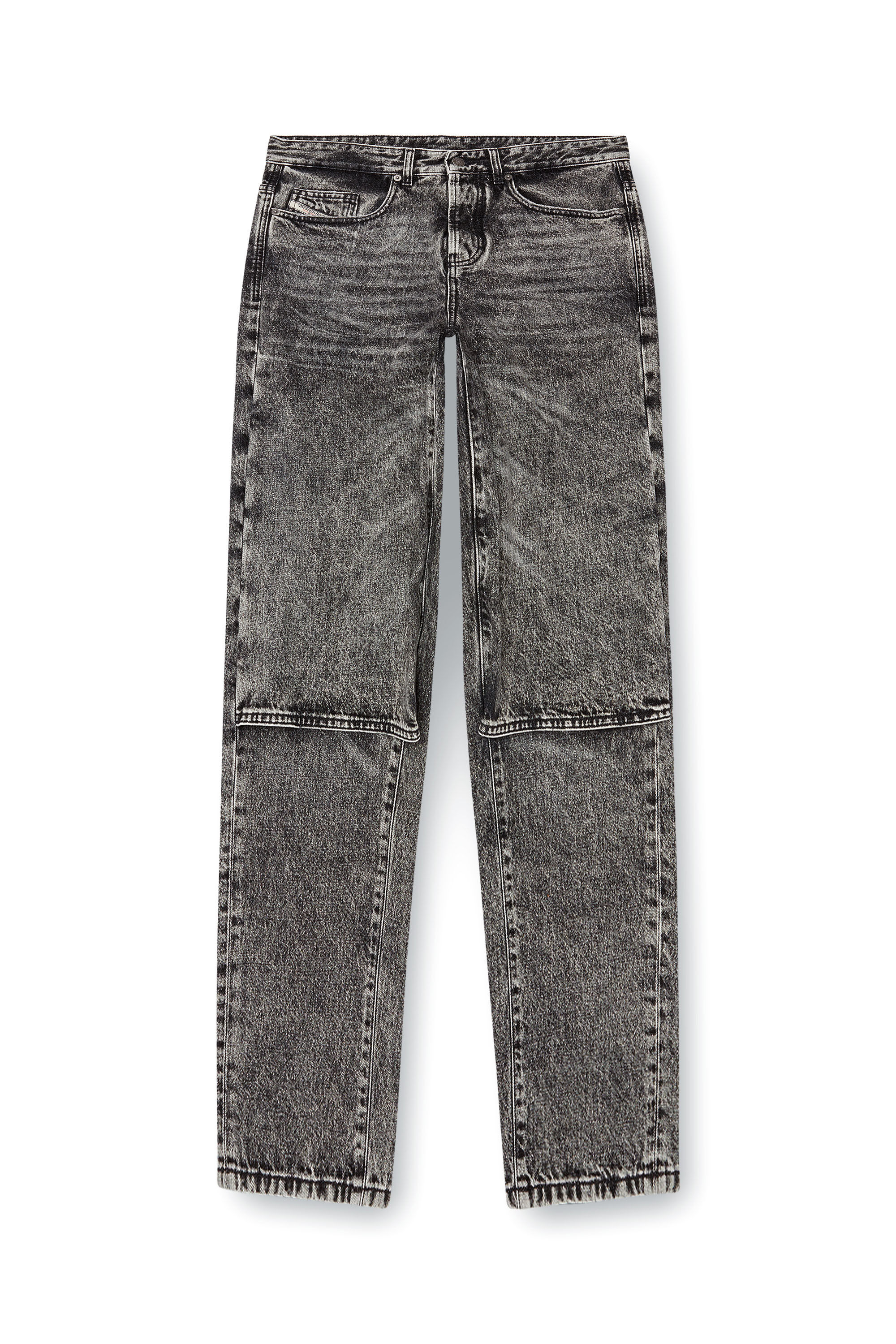 Diesel - Male's Straight Jeans D-Malon 0CBDE, Black/Dark Grey - 2