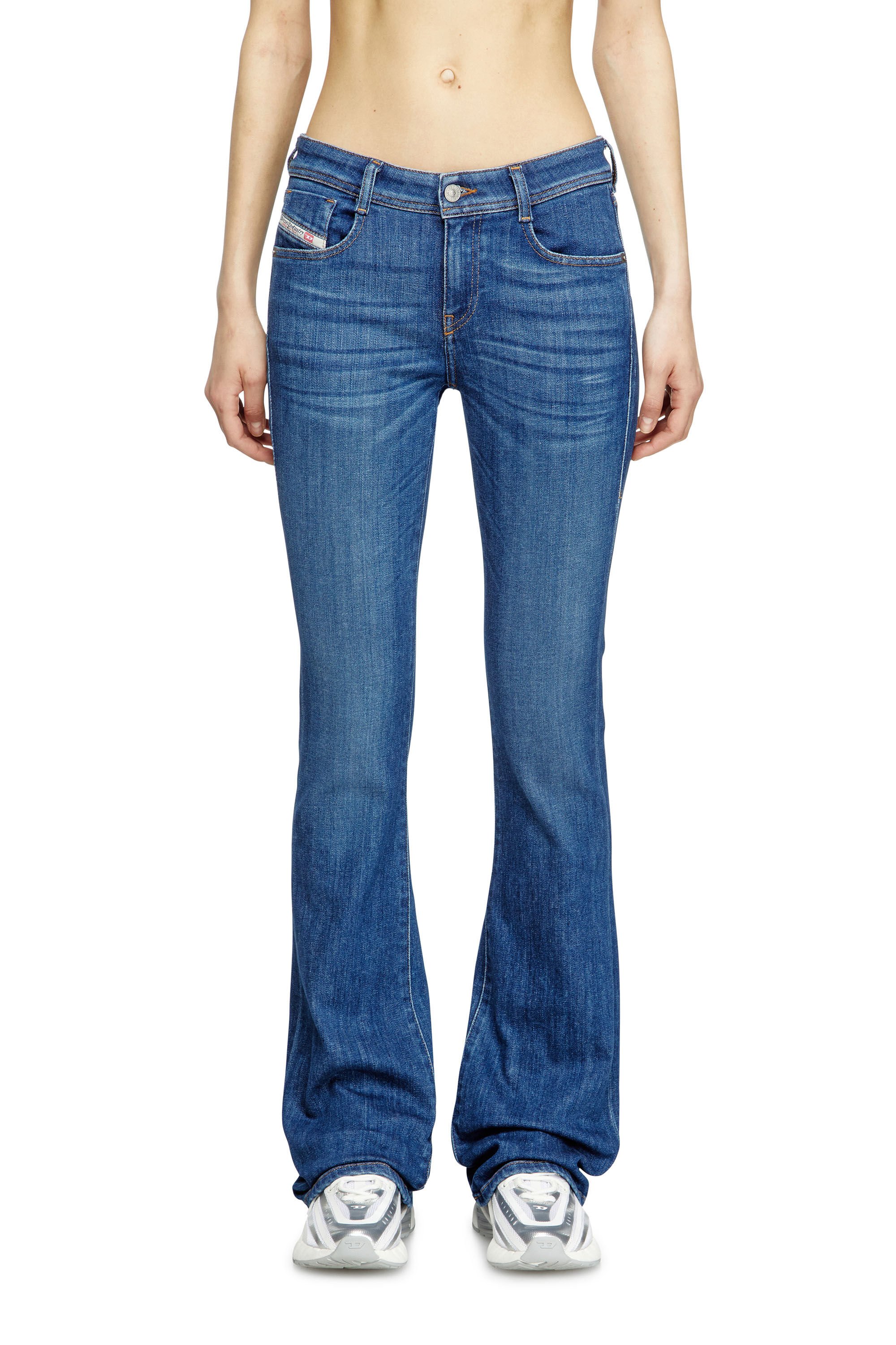 Diesel - Female's Bootcut Jeans 1969 D-Ebbey 09M73, Medium Blue - 3