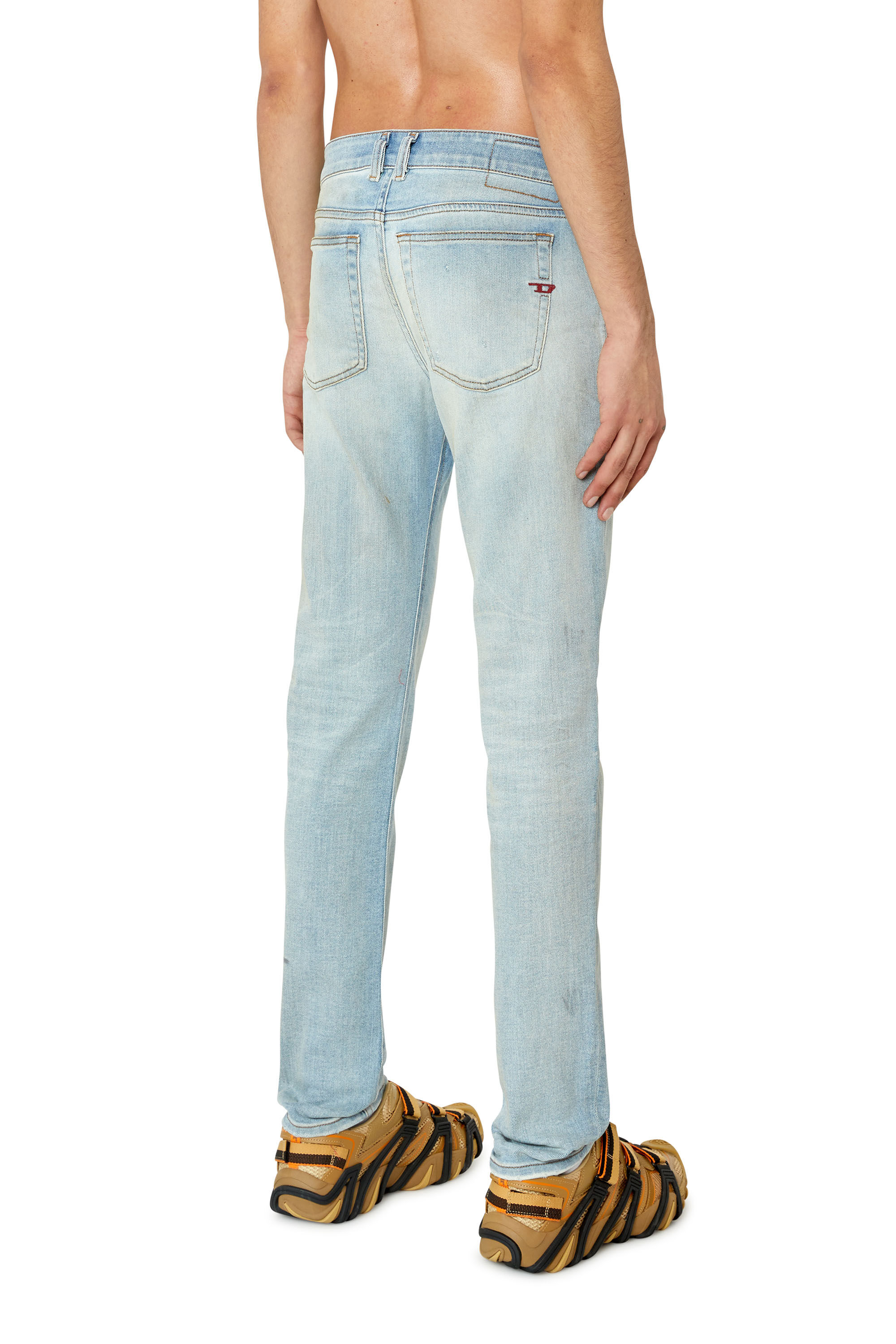 Diesel - Skinny Jeans 1979 Sleenker 09E89, Male's Skinny Jeans - 1979 Sleenker in Light Blue - 4