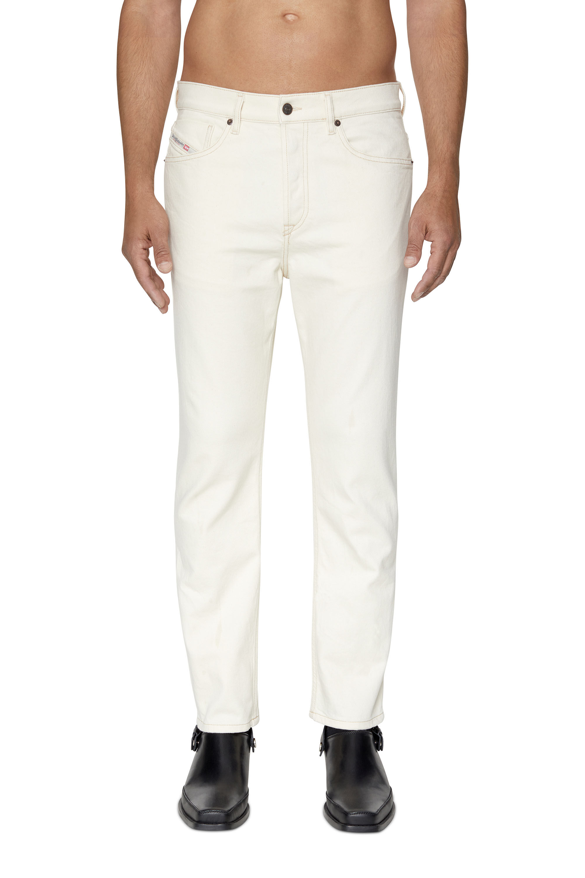 2005 D FINING Man Tapered white Jeans Diesel