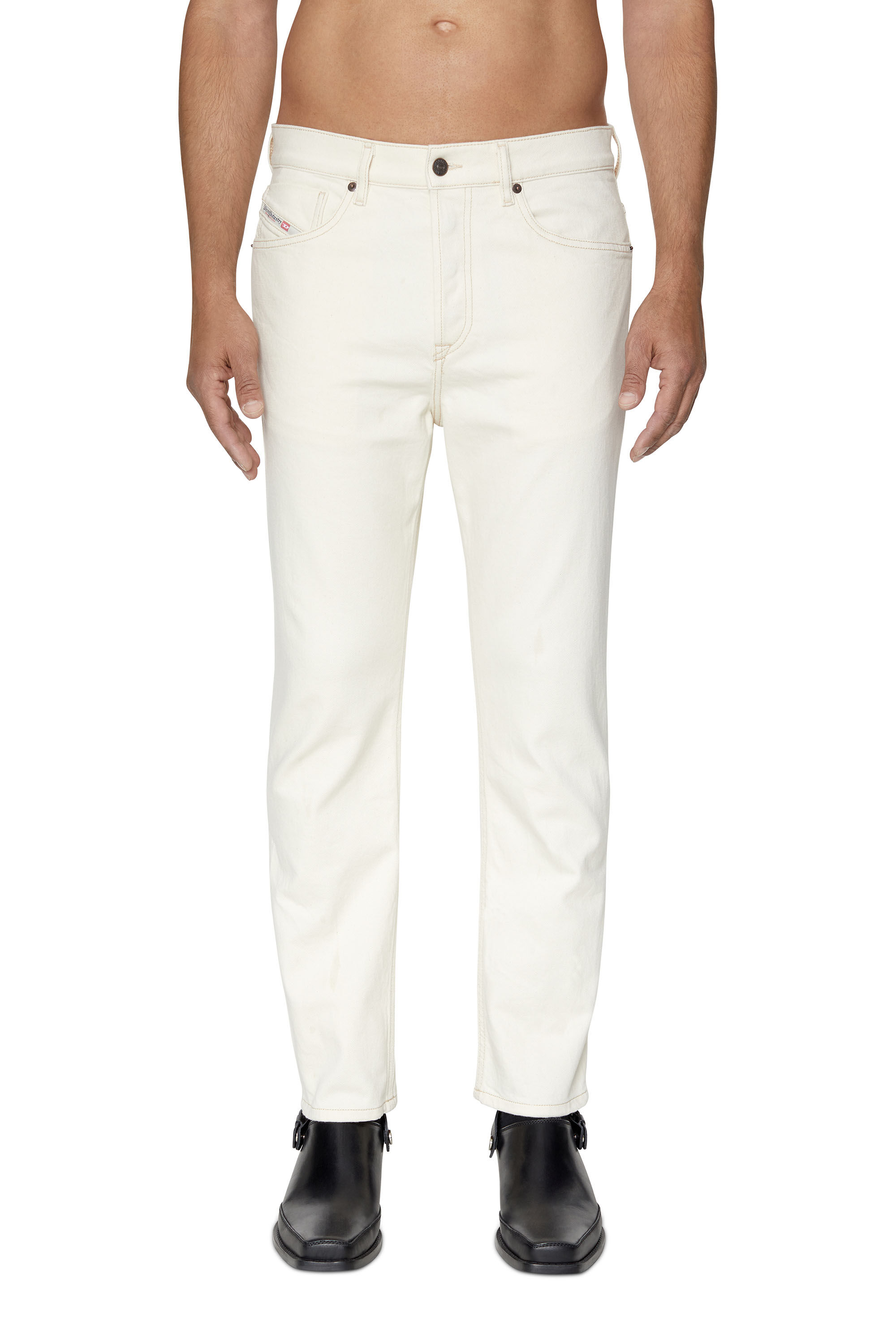 Diesel - 2005 D-Fining 09B94 Tapered Jeans, Blanc - Image 3