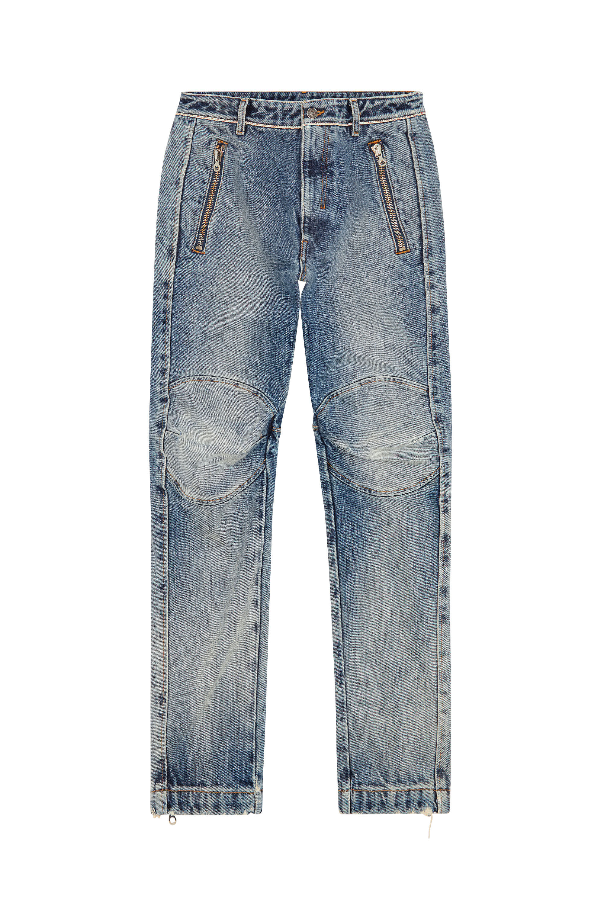 Diesel - D-Generate 0IHAS Straight Jeans, Bleu moyen - Image 2