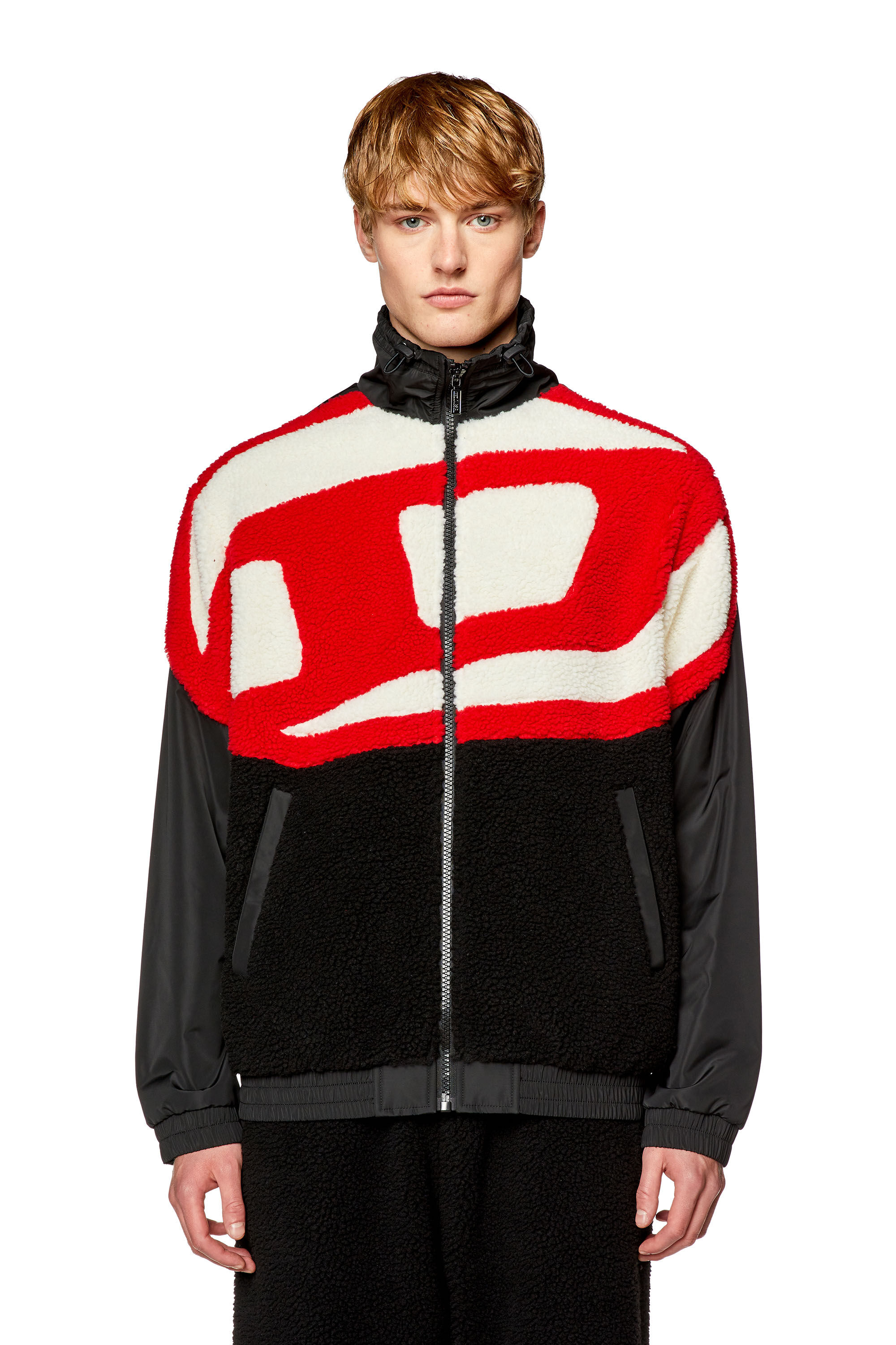 Diesel clearance fleece jacket