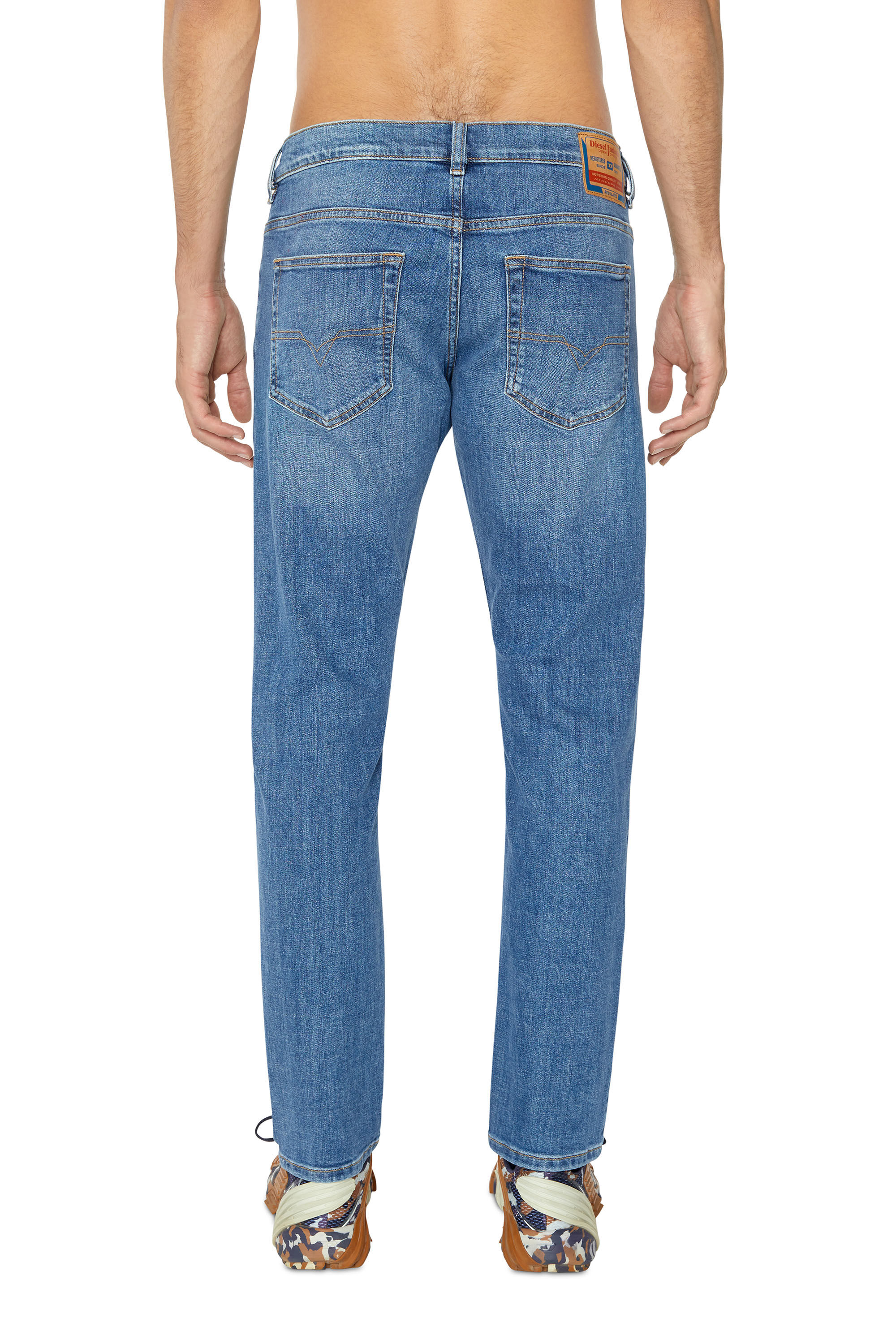 Diesel - D-Luster 0IHAT Slim Jeans, Bleu moyen - Image 4