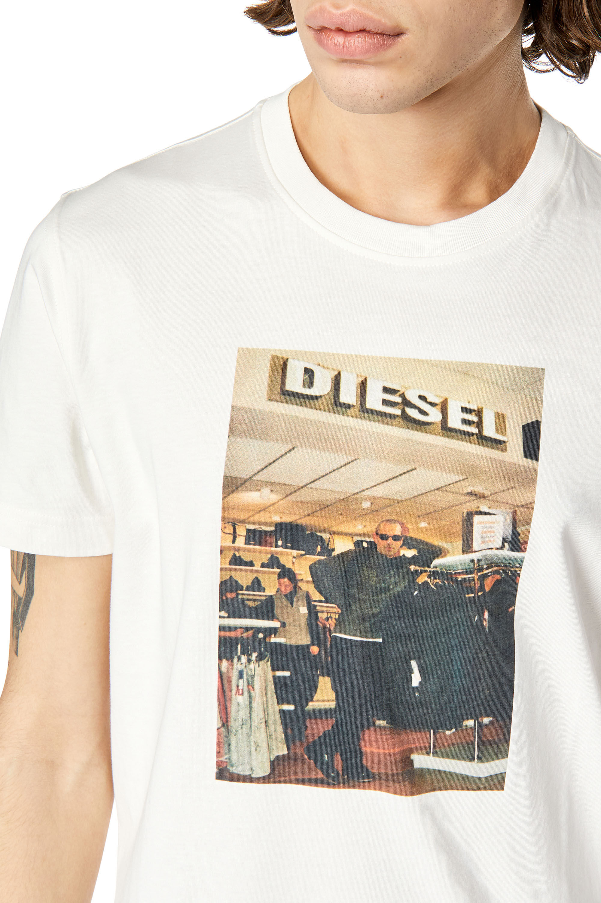 Diesel - T-DIEGOR-G8, Blanc - Image 4