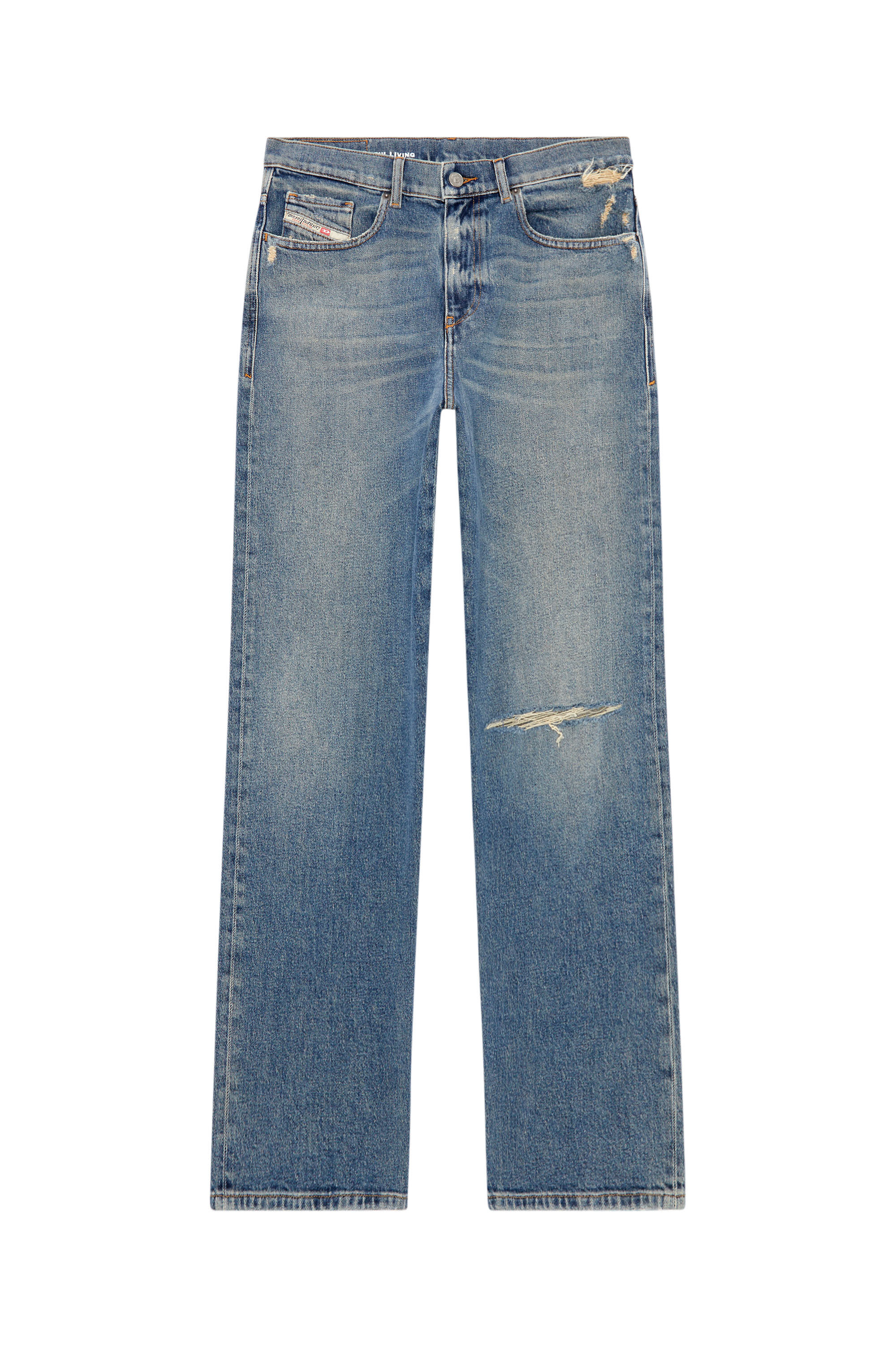 Diesel - Boyfriend Jeans 2016 D-Air 09G72, Medium Blue - Image 2