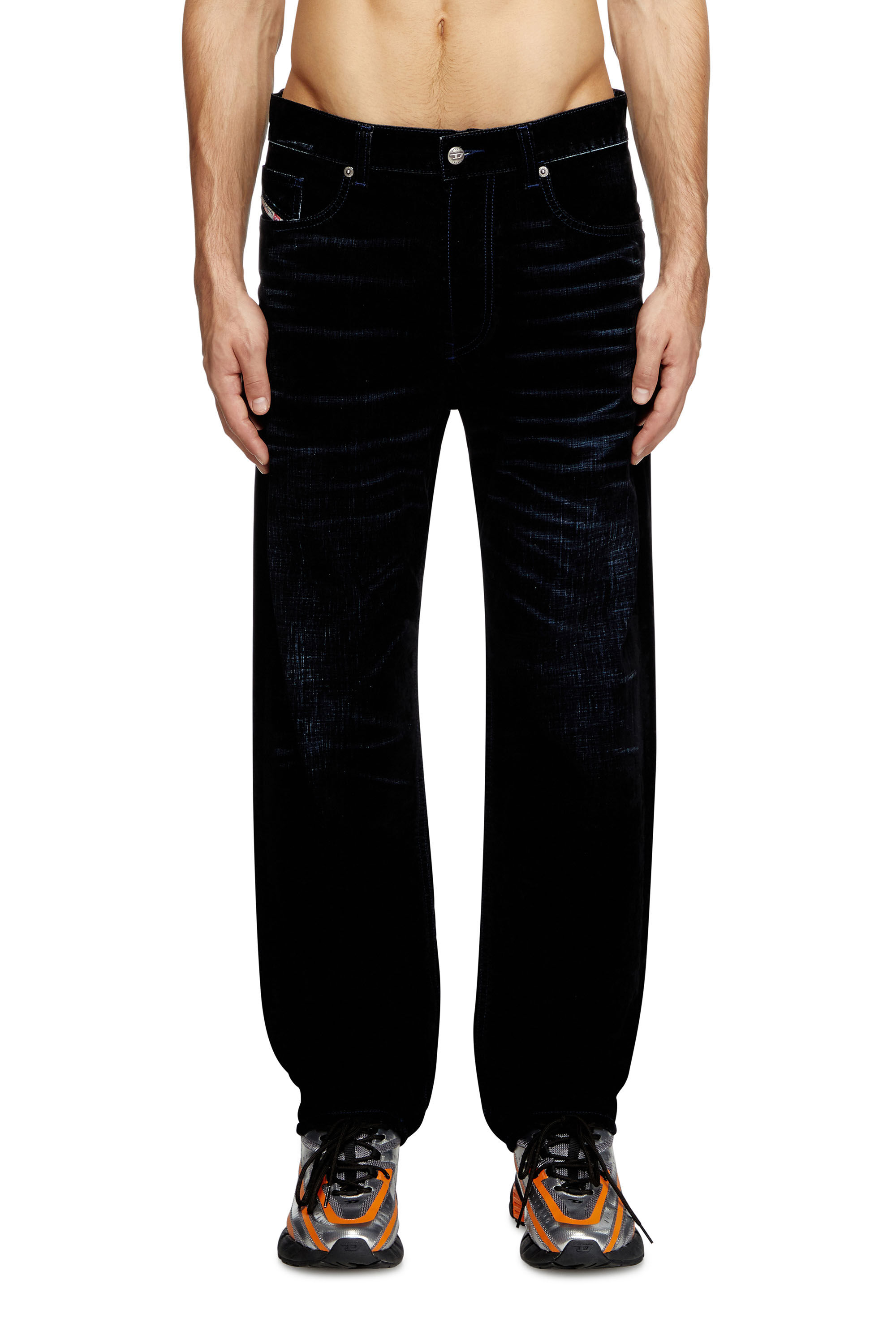 Diesel - Regular Jeans 2024 D-Macs 068QY Homme, Bleu Foncé - Image 3