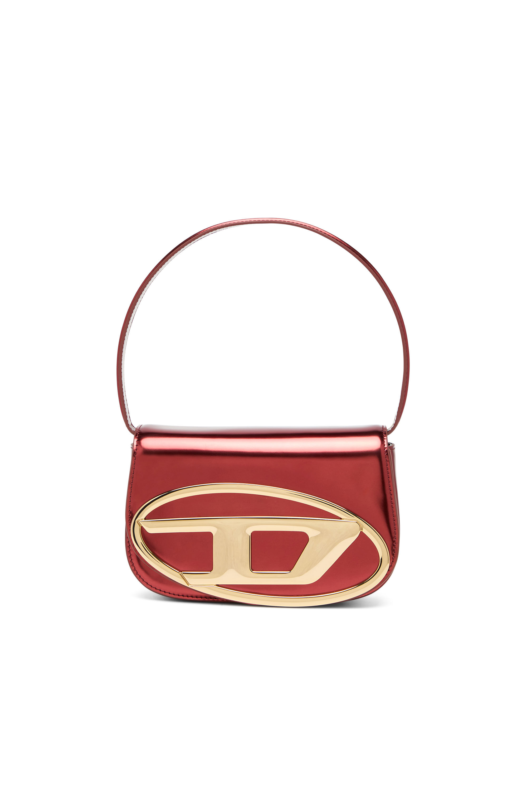 CL-1DR Woman: Dark red hue Leather shoulder bag | Diesel