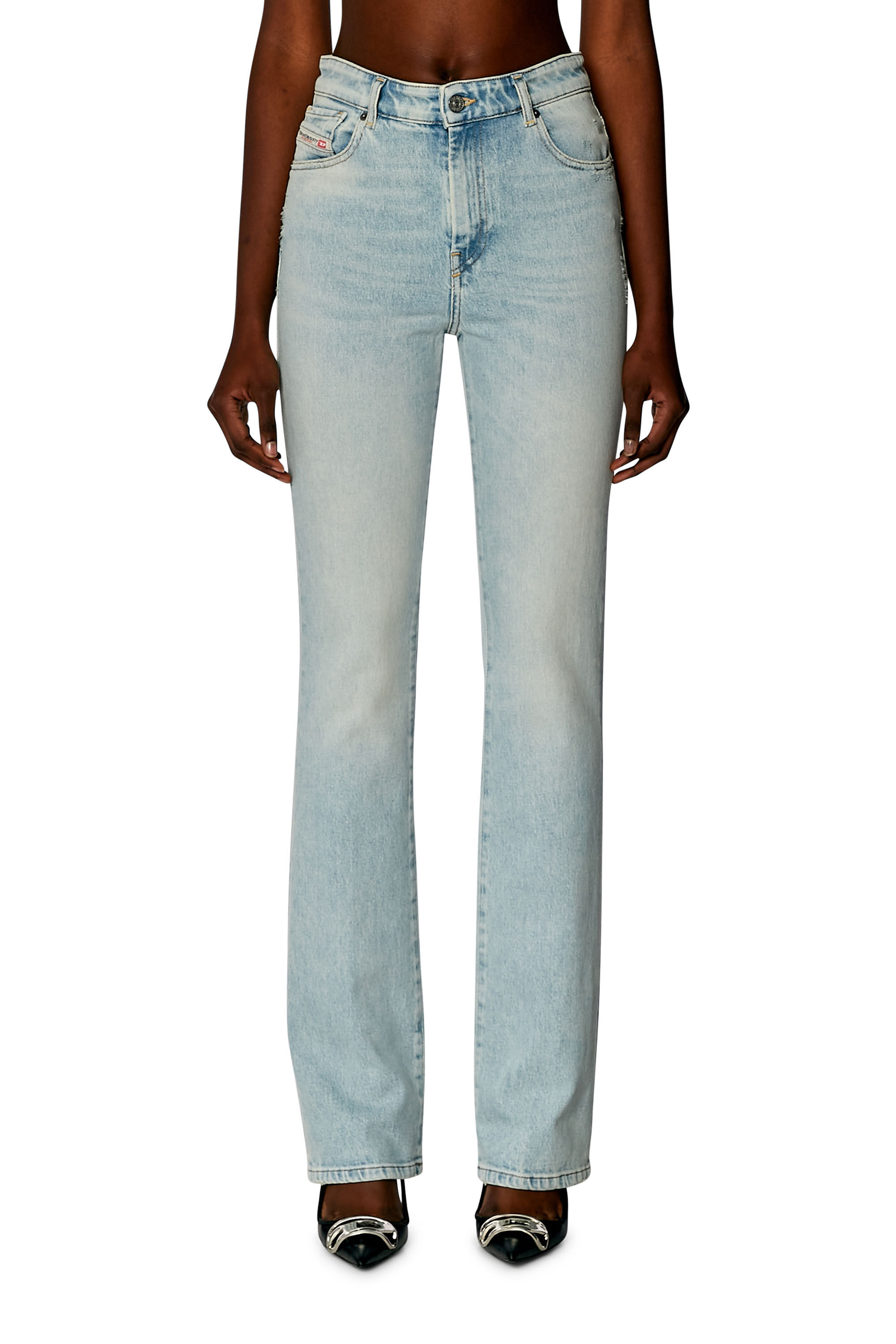 Diesel - Femme Bootcut and Flare Jeans 2003 D-Escription 09H41, Bleu Clair - Image 2