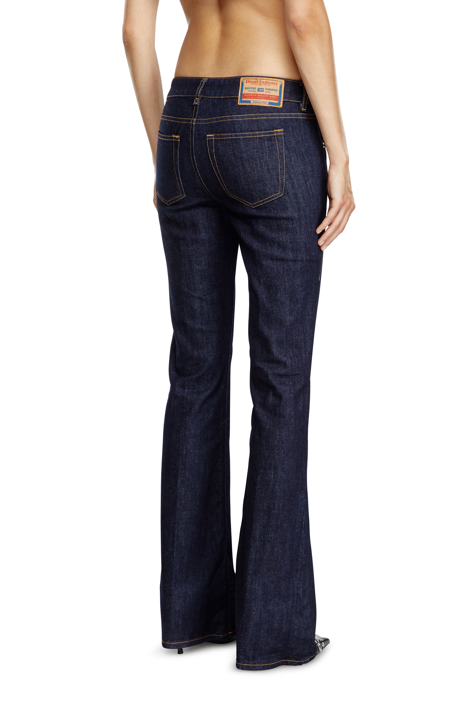 Dark denim sale flare jeans