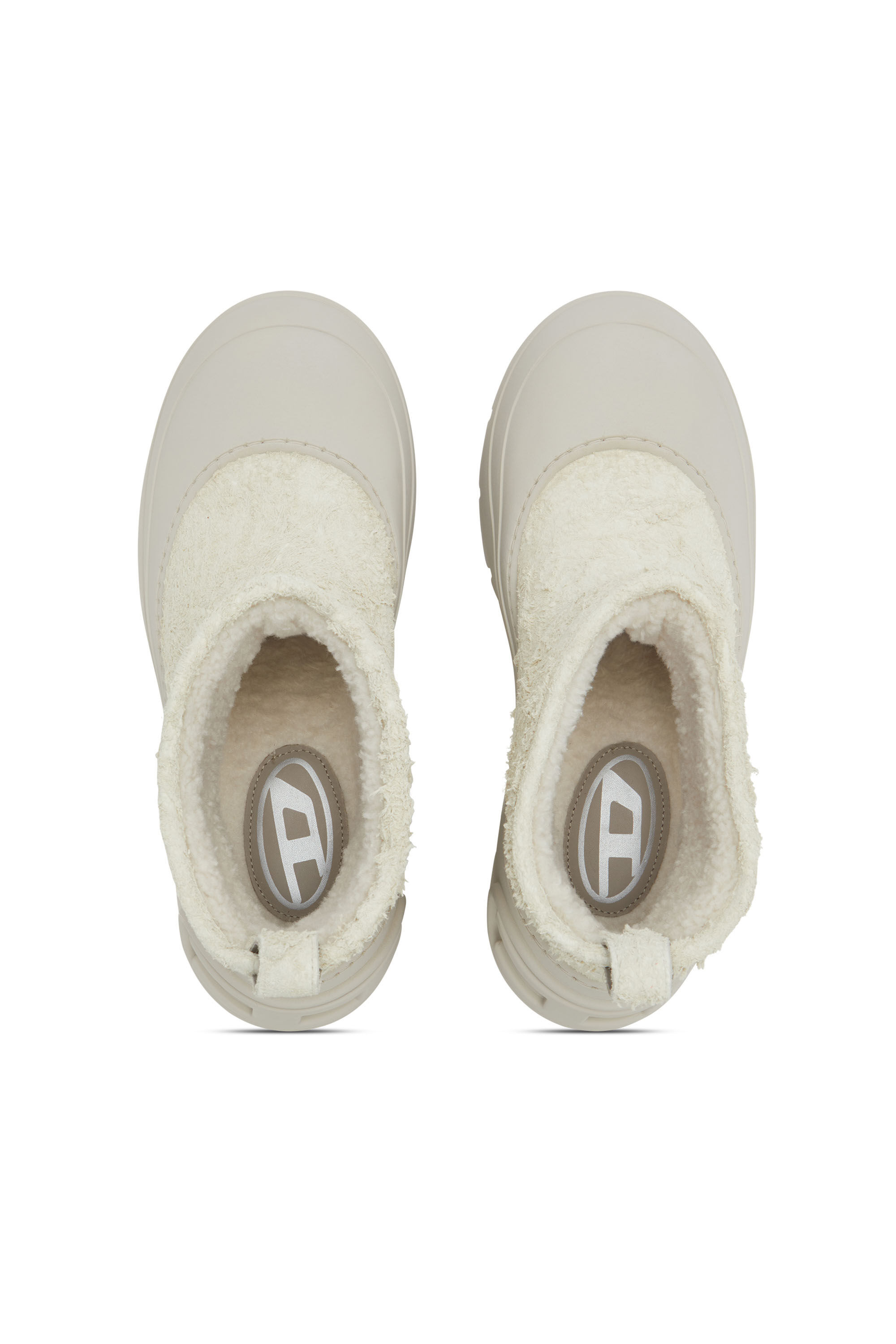 Diesel - D-DONALD MONTONE, Male's D-Donald-Chunky ankle boot with lug sole in White/Grey - 4
