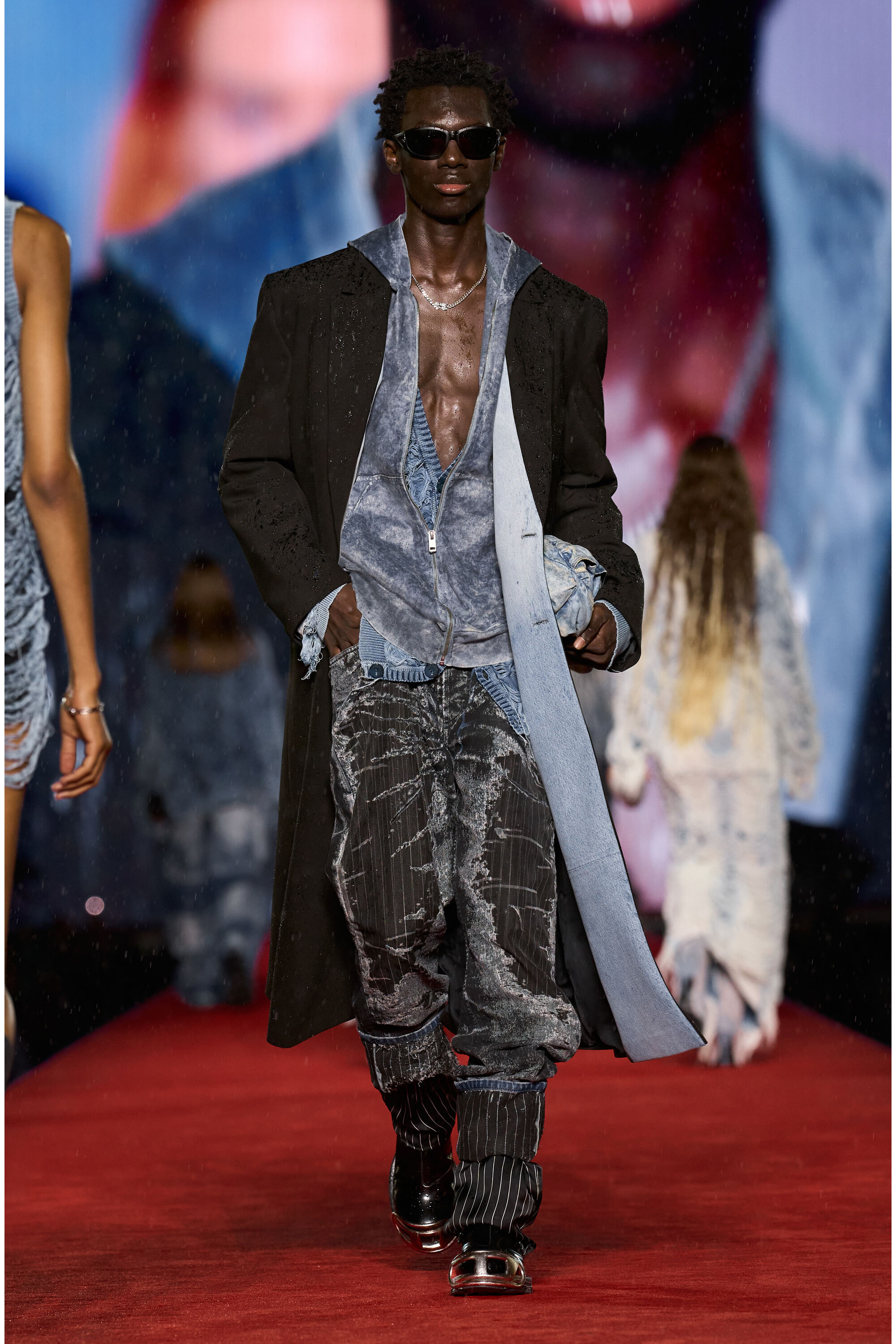 Diesel wool coat store