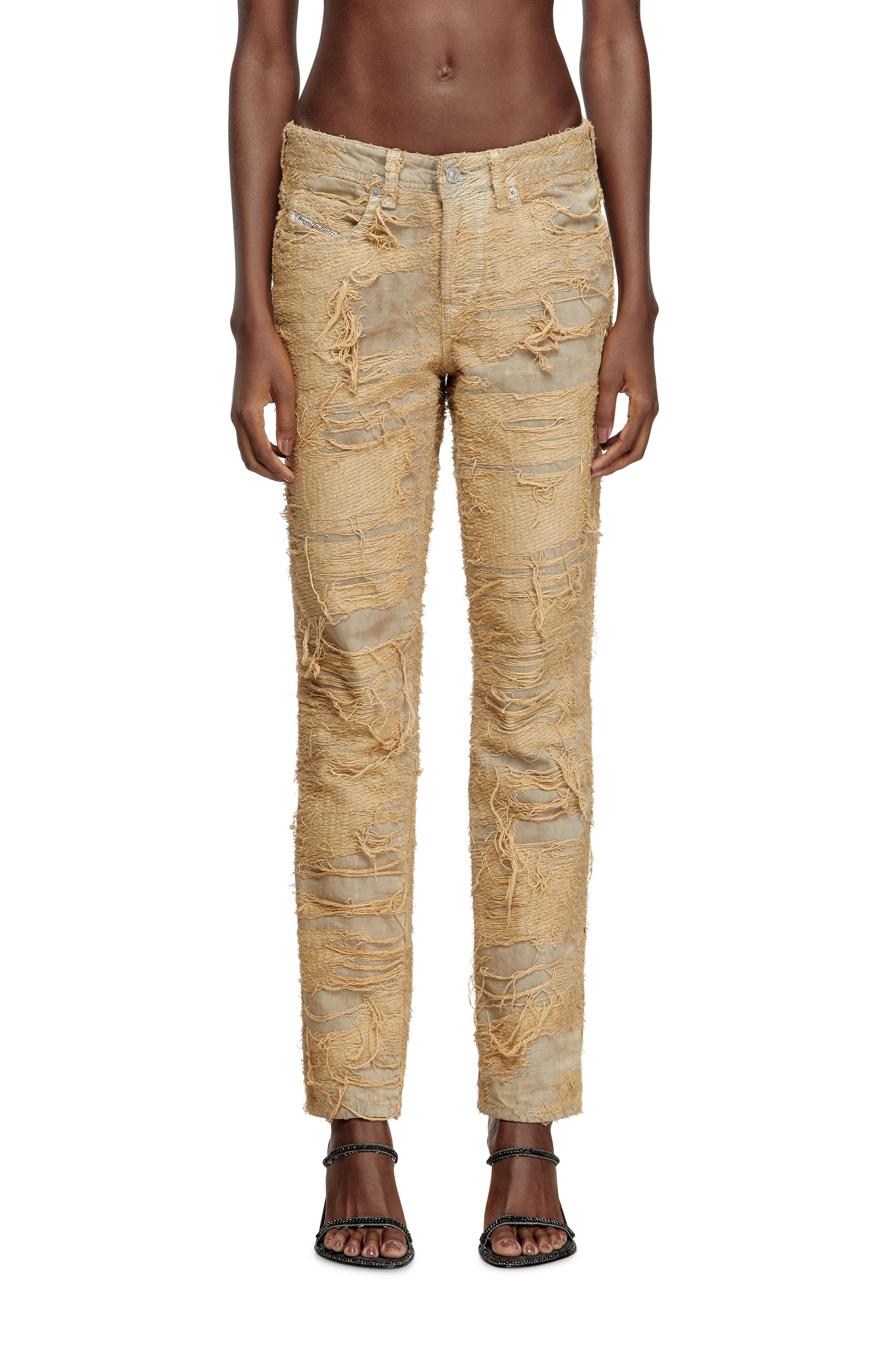 Diesel - Female's Slim Jeans 1992 D-Jiann 007AZ, Beige - 3