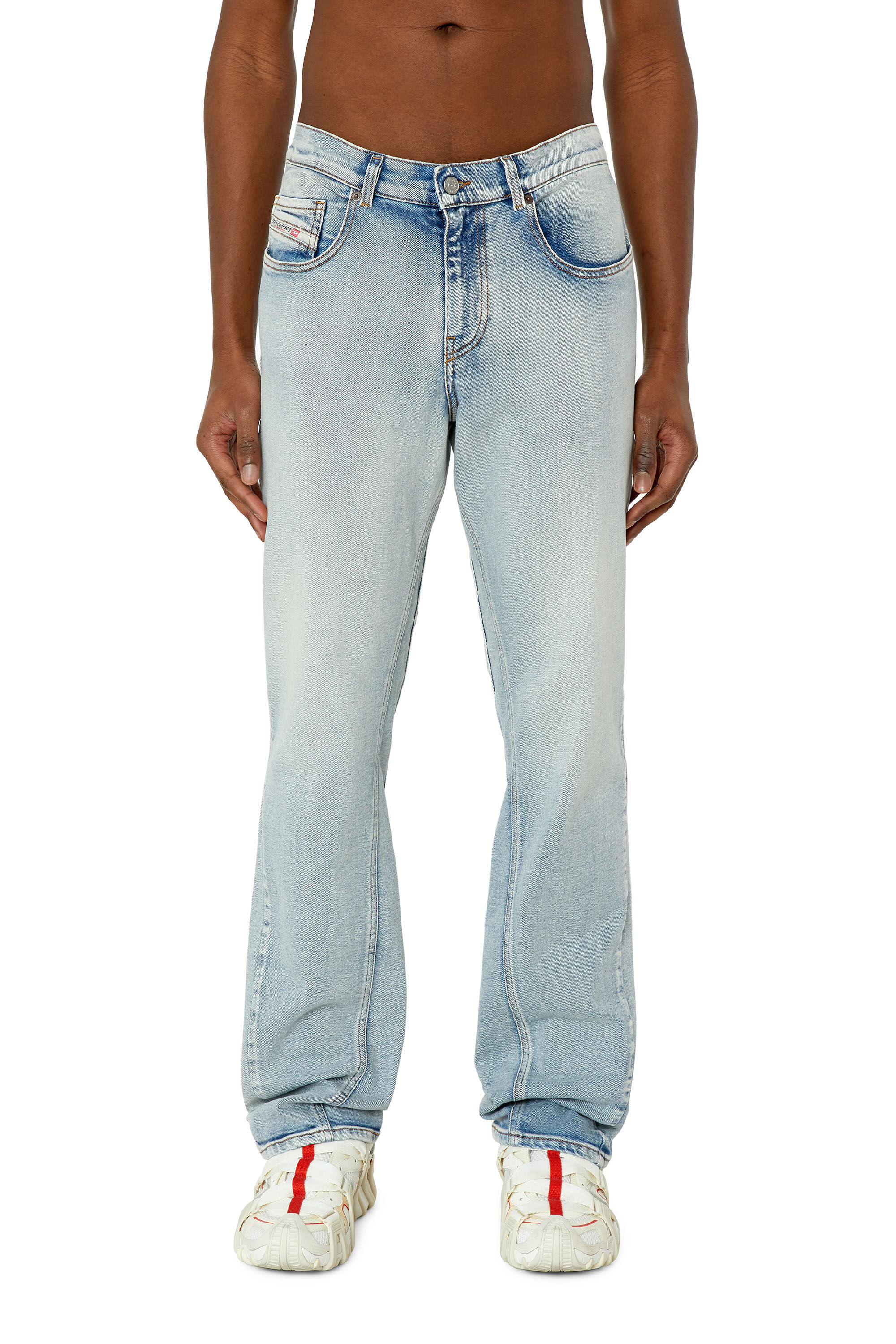 Diesel - Bootcut Jeans 2021 D-Vocs 9C08L Homme, Bleu Clair - Image 3