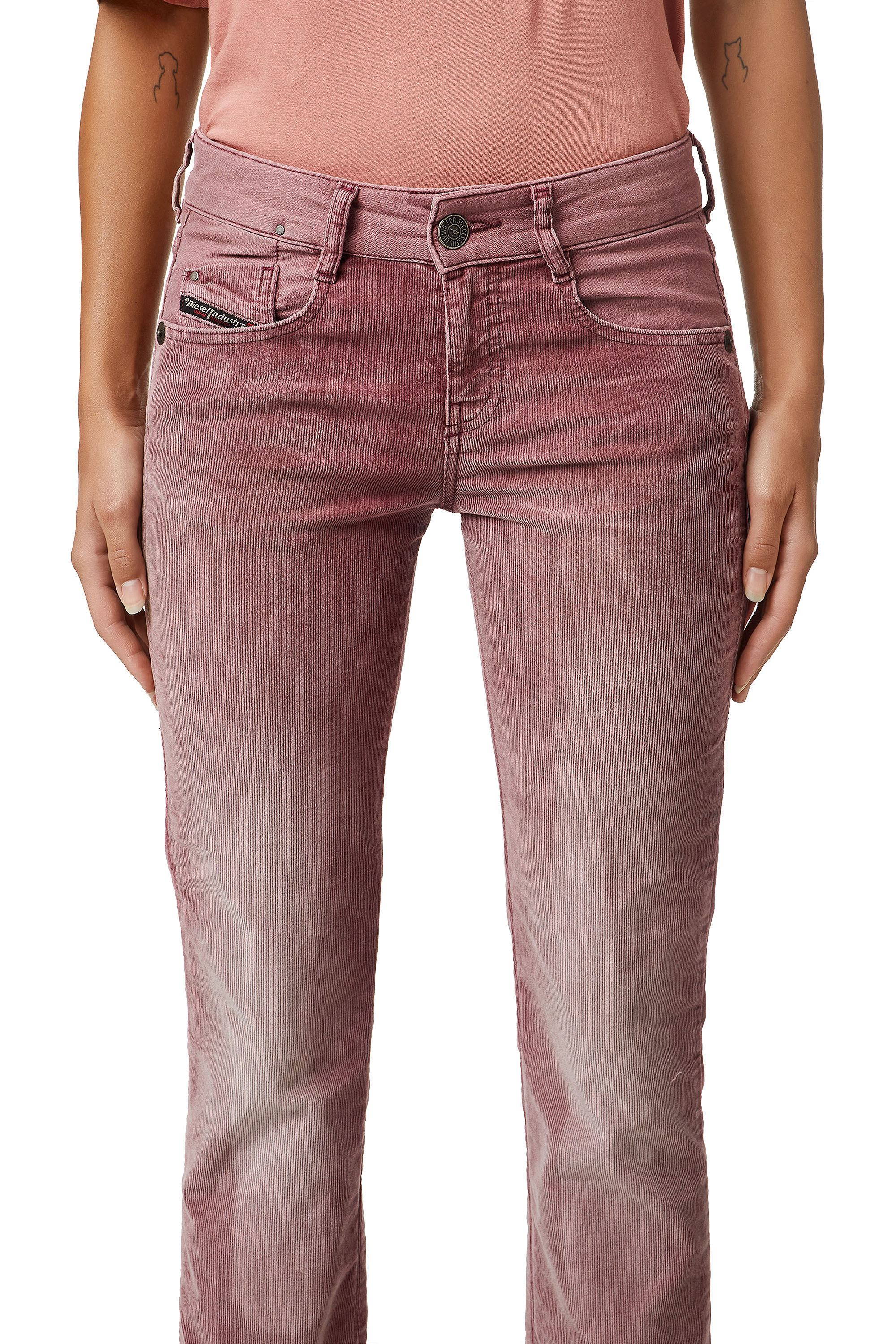 Diesel - 1969 D-EBBEY 069YA Bootcut and Flare Jeans, Rose - Image 4