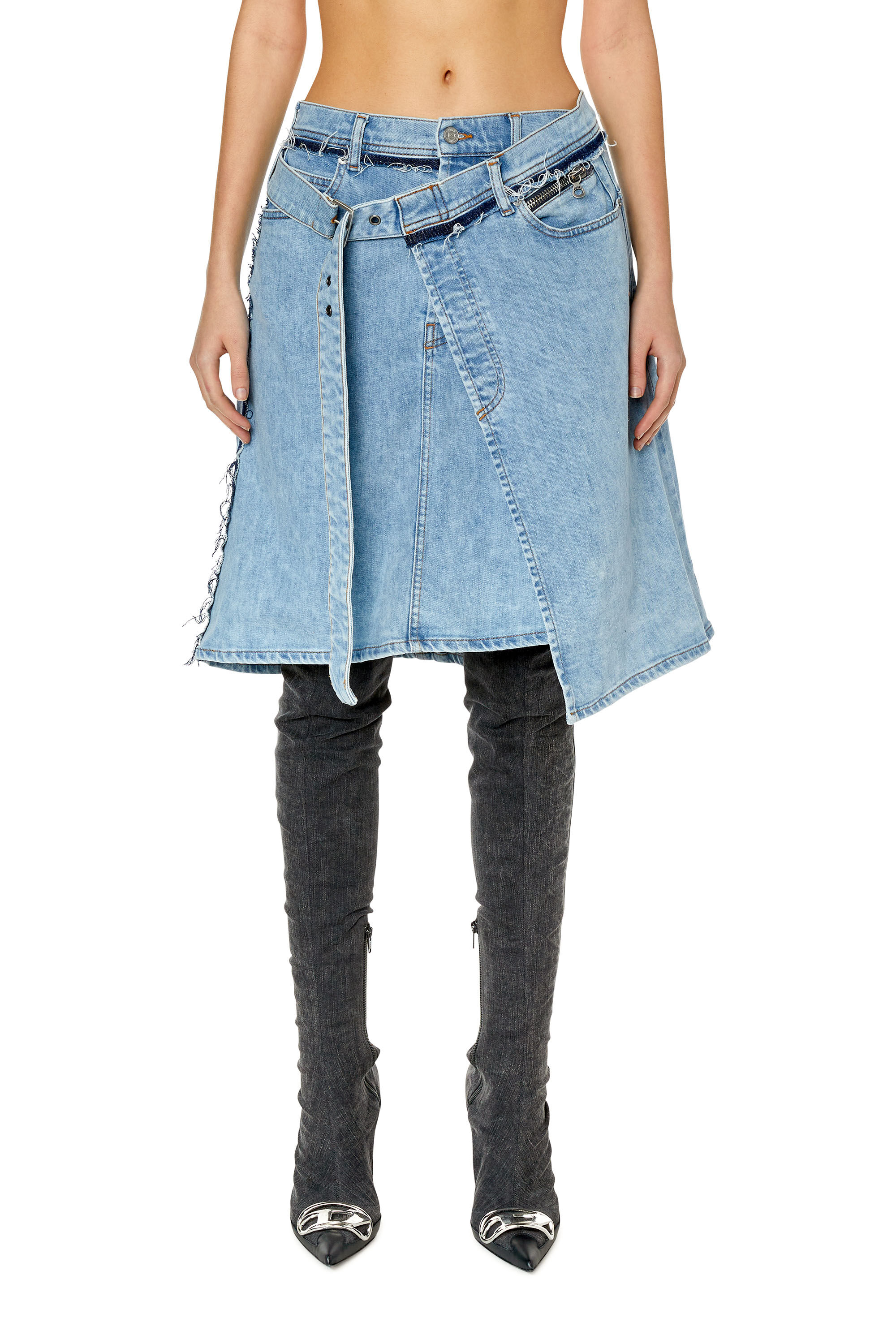 Diesel cheap denim skirt