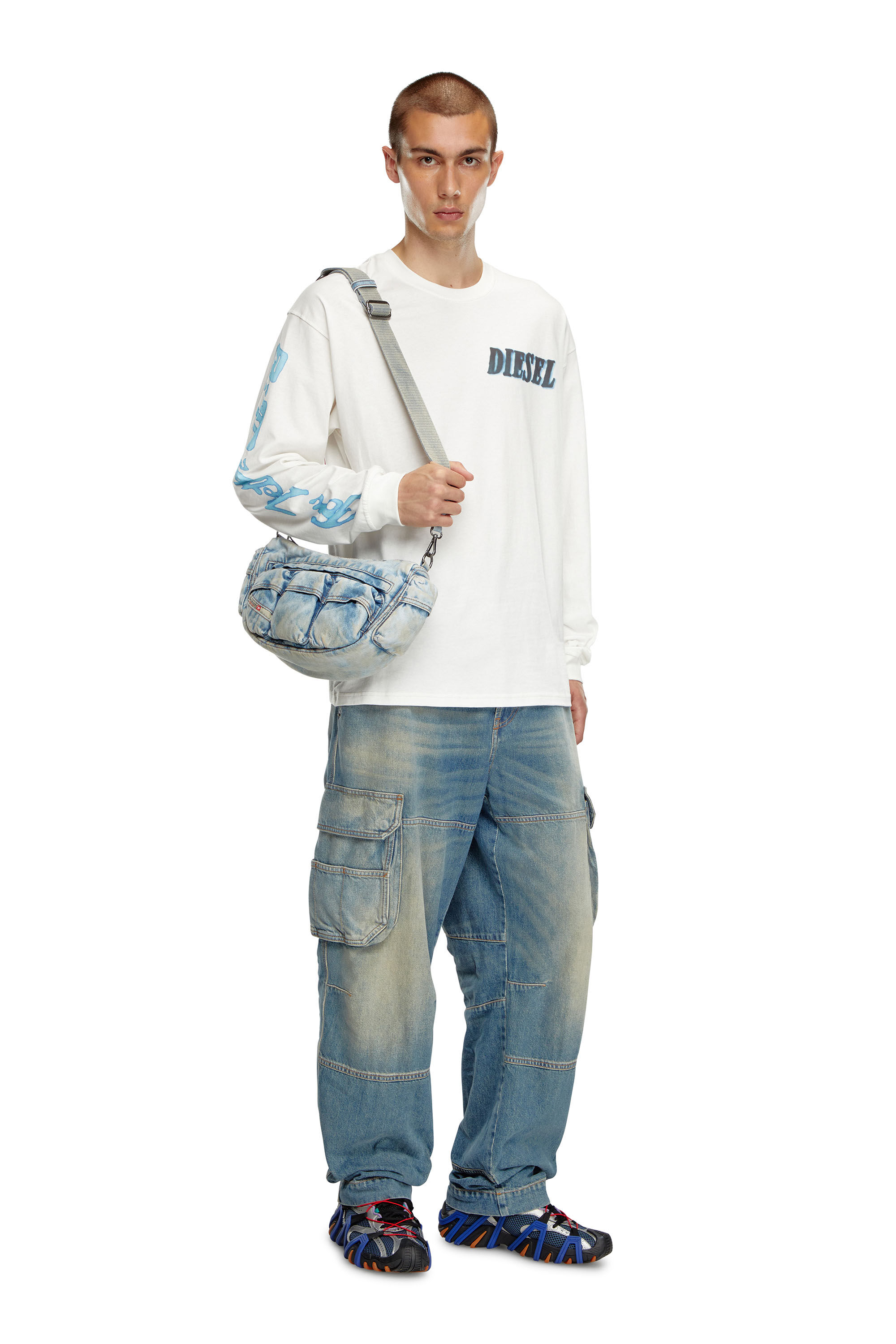 Diesel - T-BOXT-LS-Q15, White - Image 1