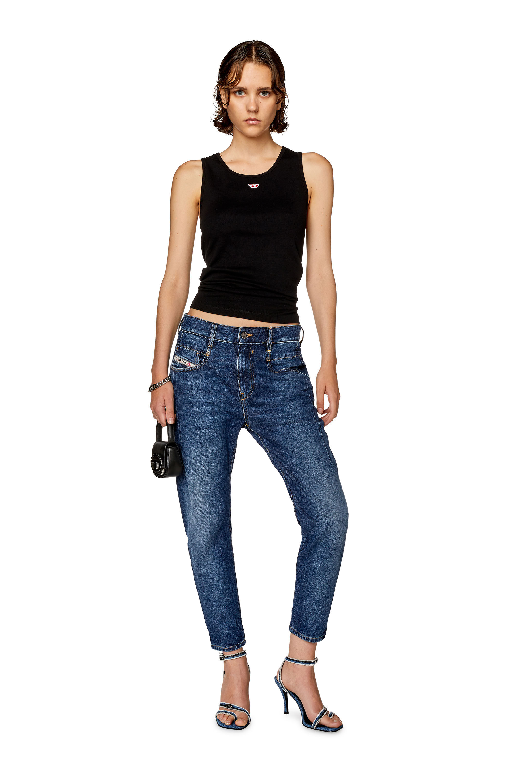 Diesel - Female's Boyfriend Jeans Fayza 09F35, Medium Blue - 1
