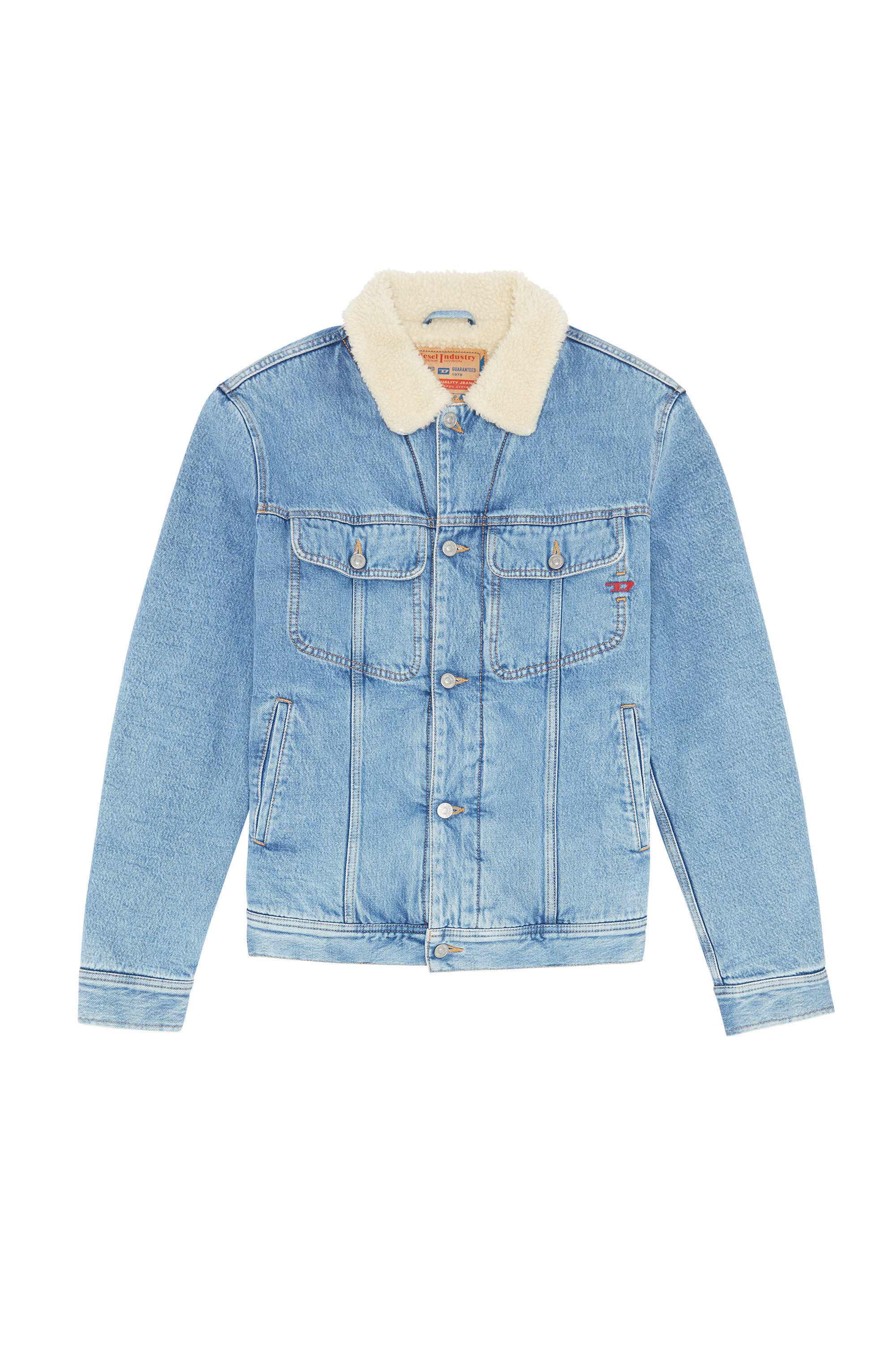 Diesel sherpa hotsell denim jacket