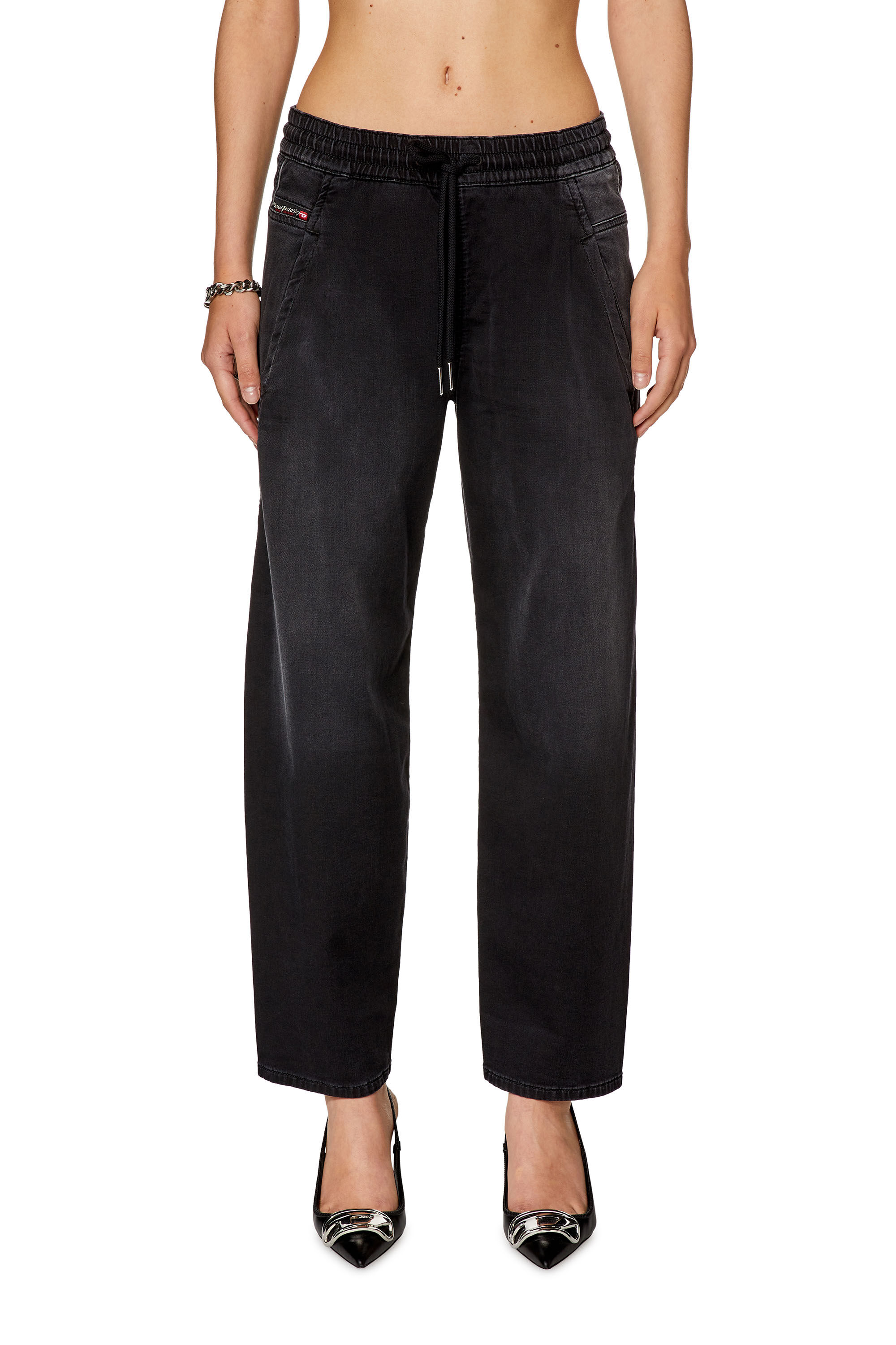Dark grey boyfriend best sale jeans