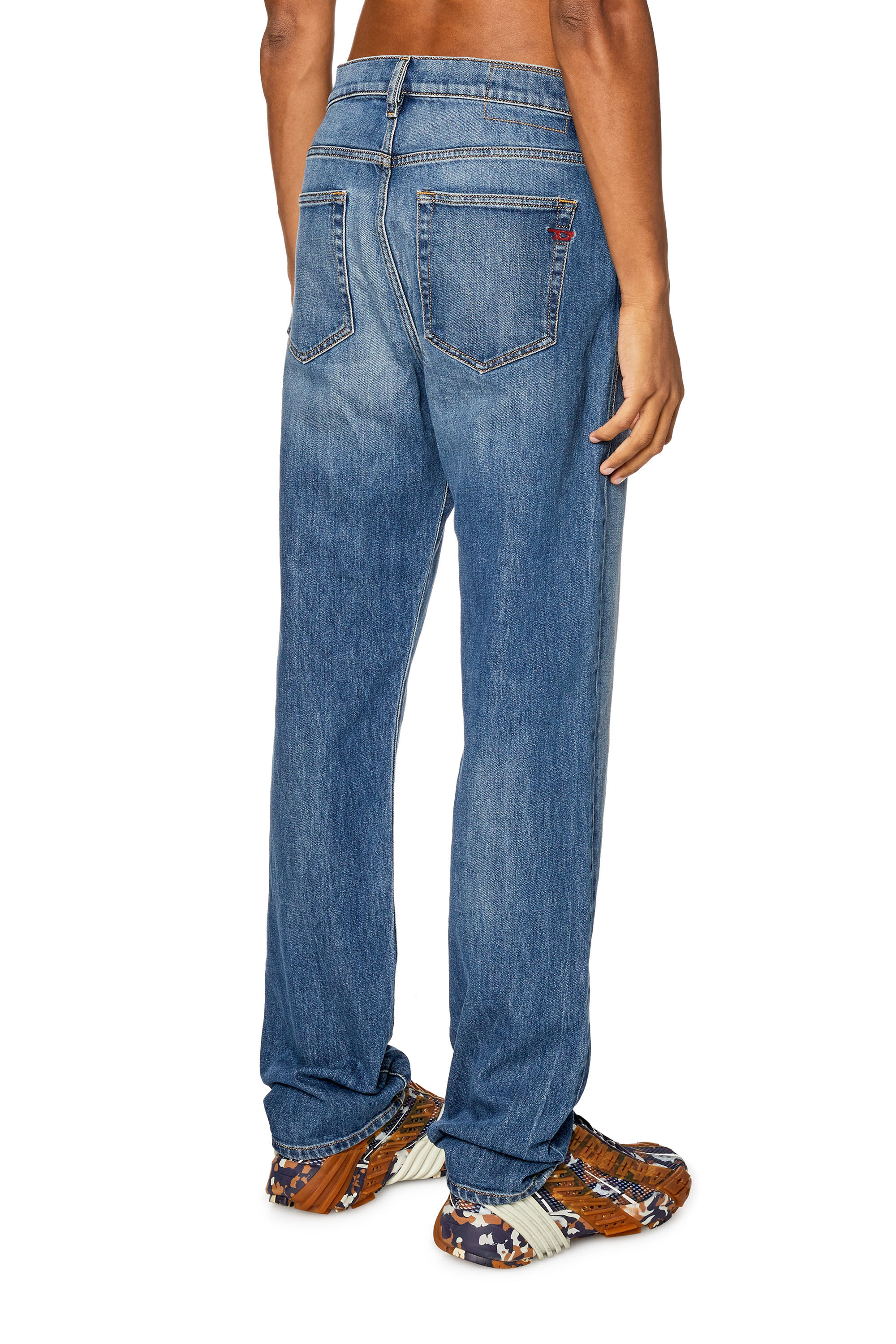Men s Straight Jeans Medium blue Diesel 2020 D Viker