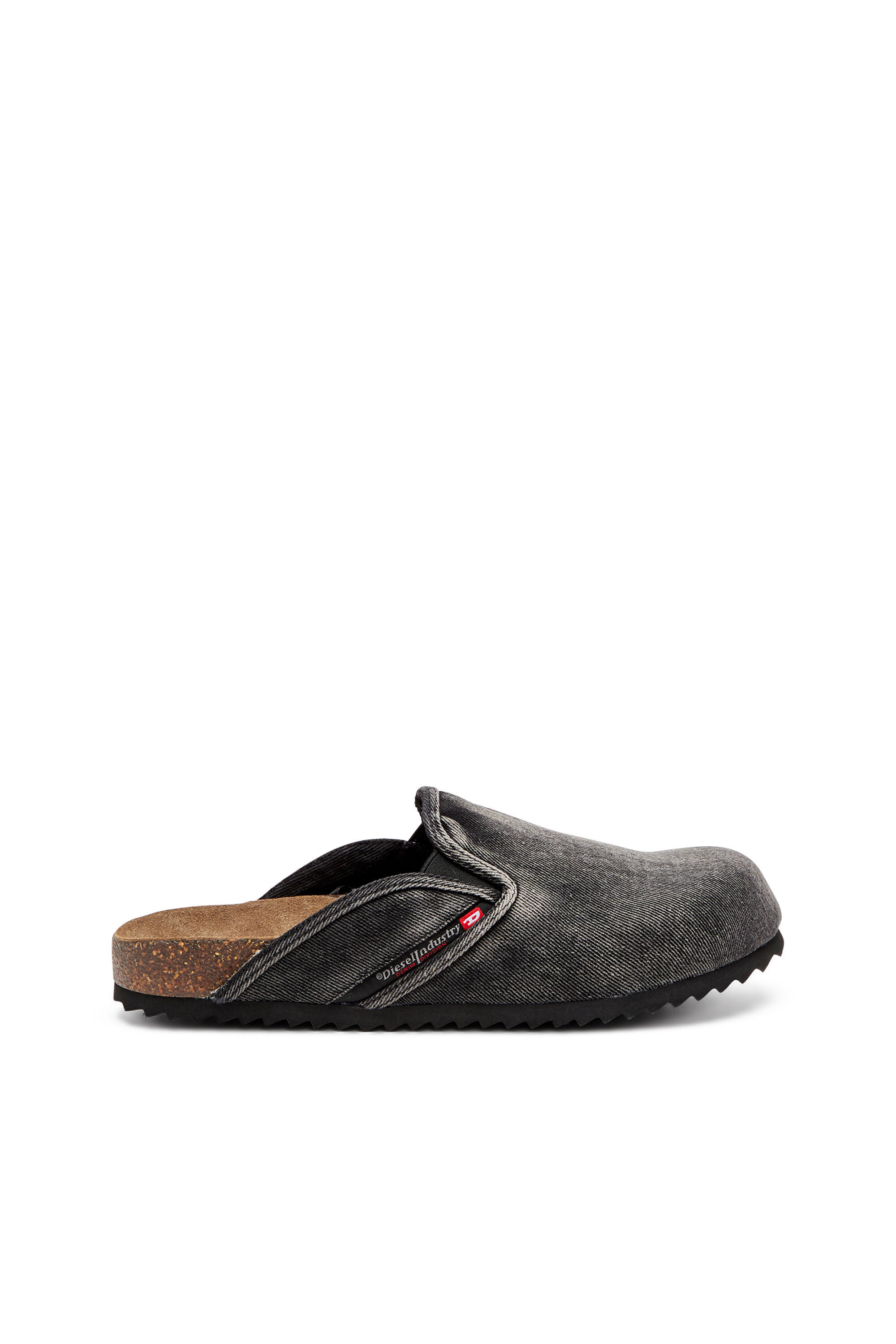 Diesel - D-WOODSTOCK SLIP-ON, Male's D-Woodstock-Denim mules in Black - 1
