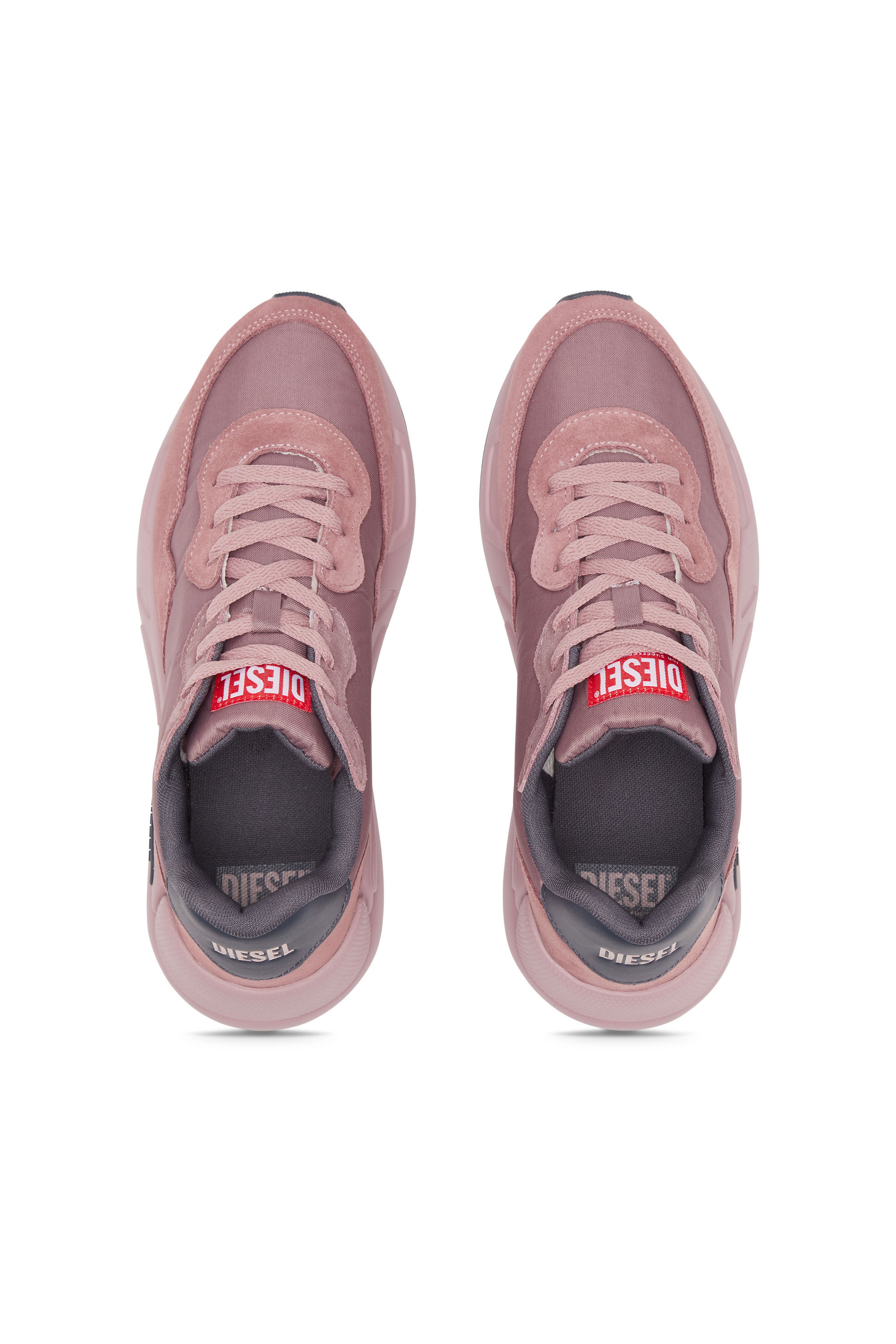 Diesel - S-SERENDIPITY LIGHT W, Female's S-Serendipity Light W - Sneakers with contoured panels in Pink - 4