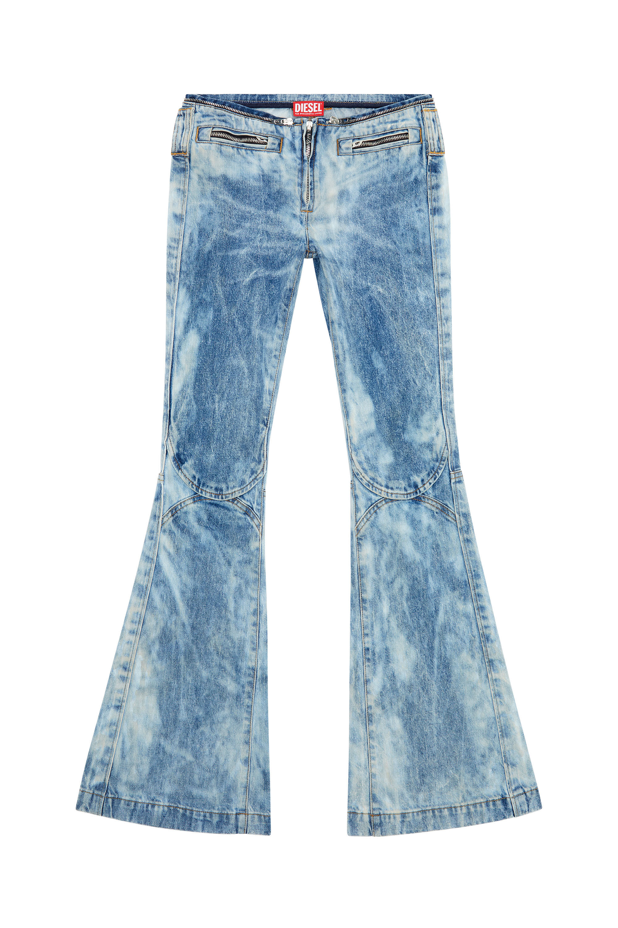 Diesel - Straight Jeans D-Gen 0PGAM, Bleu Clair - Image 2