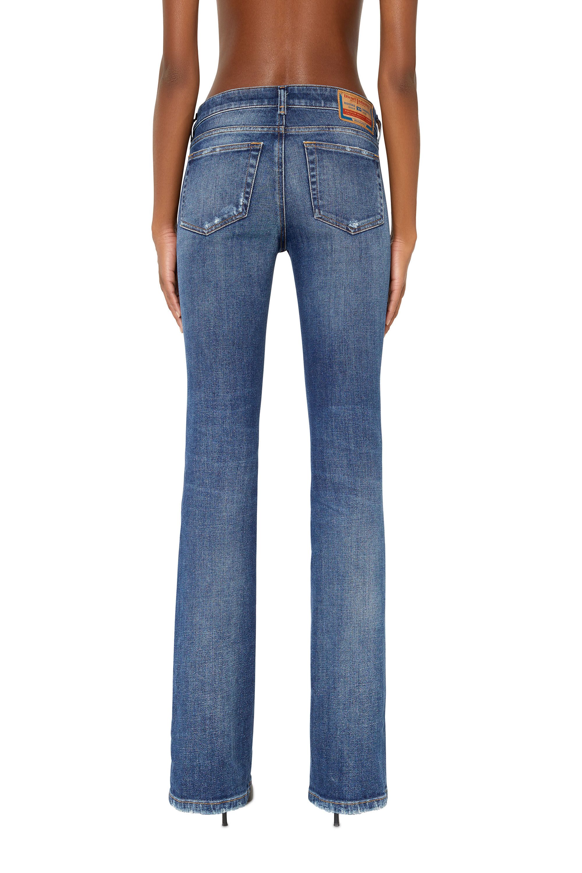 Diesel - 1969 D-EBBEY 09E45 Bootcut and Flare Jeans, Medium Blue - Image 5
