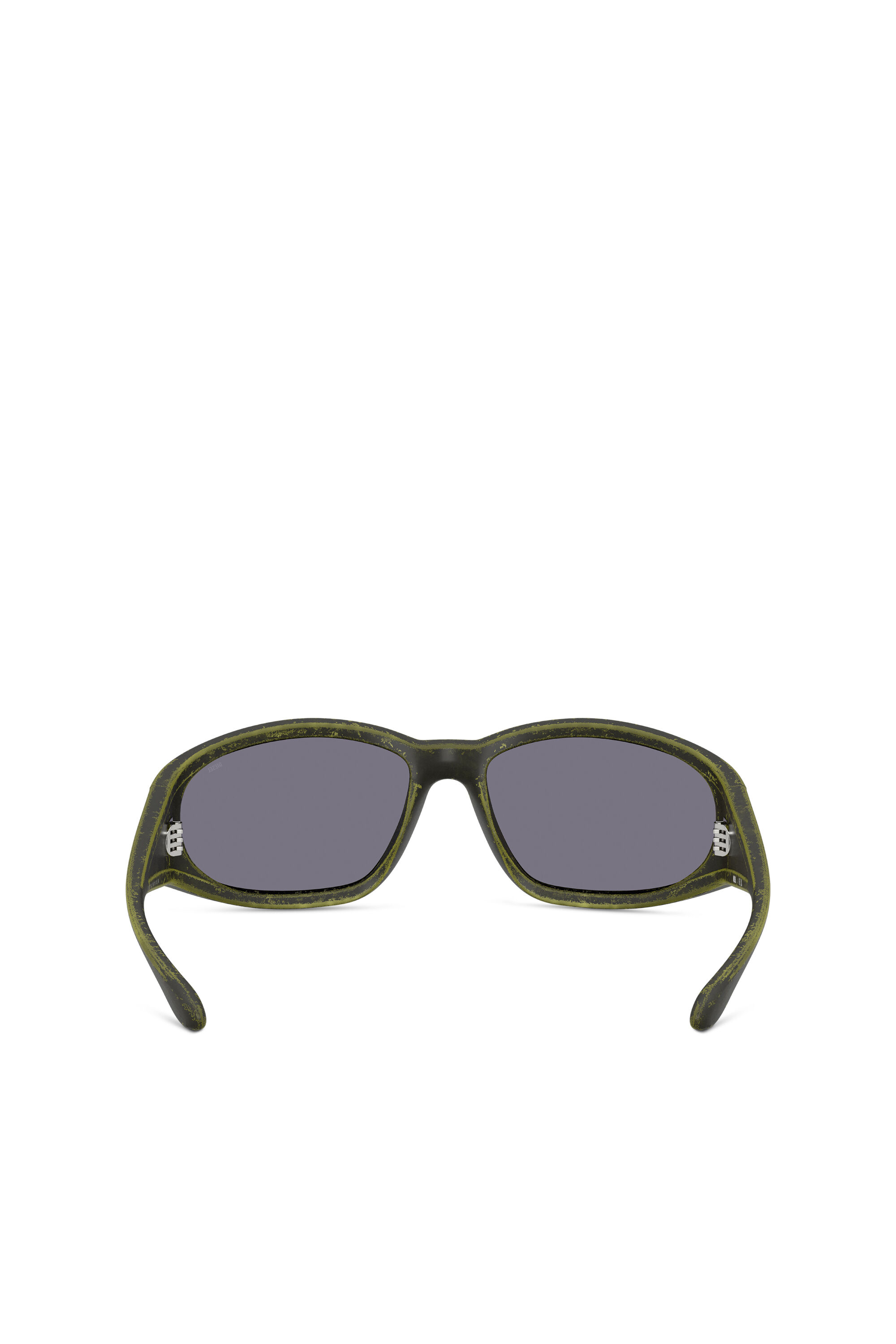 Diesel - 0DL3002, Lunettes de soleil rectangulaires en acétate Mixte in Vert - 3