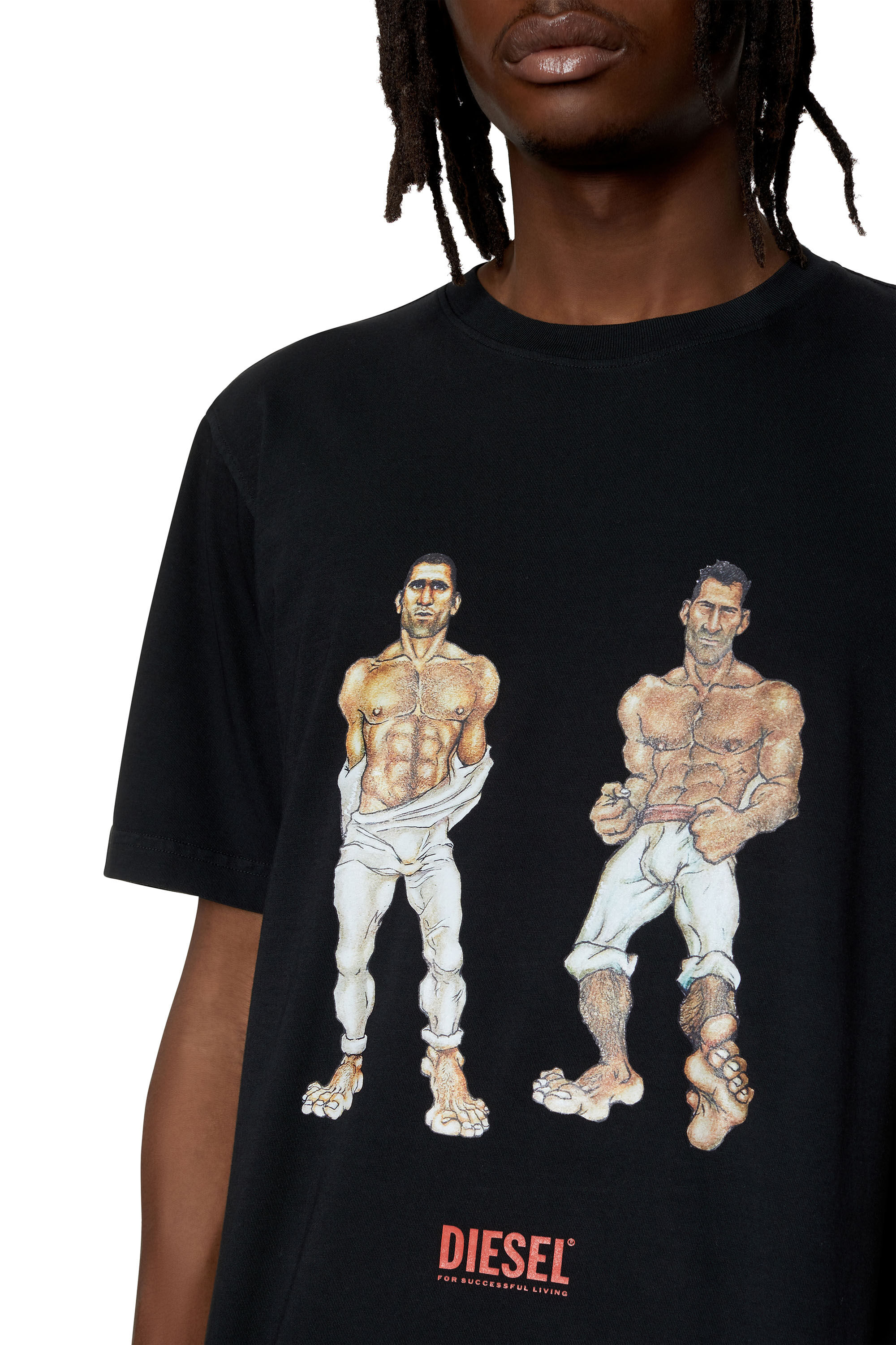 Diesel - PR-T-JUST-P6, Black - Image 4