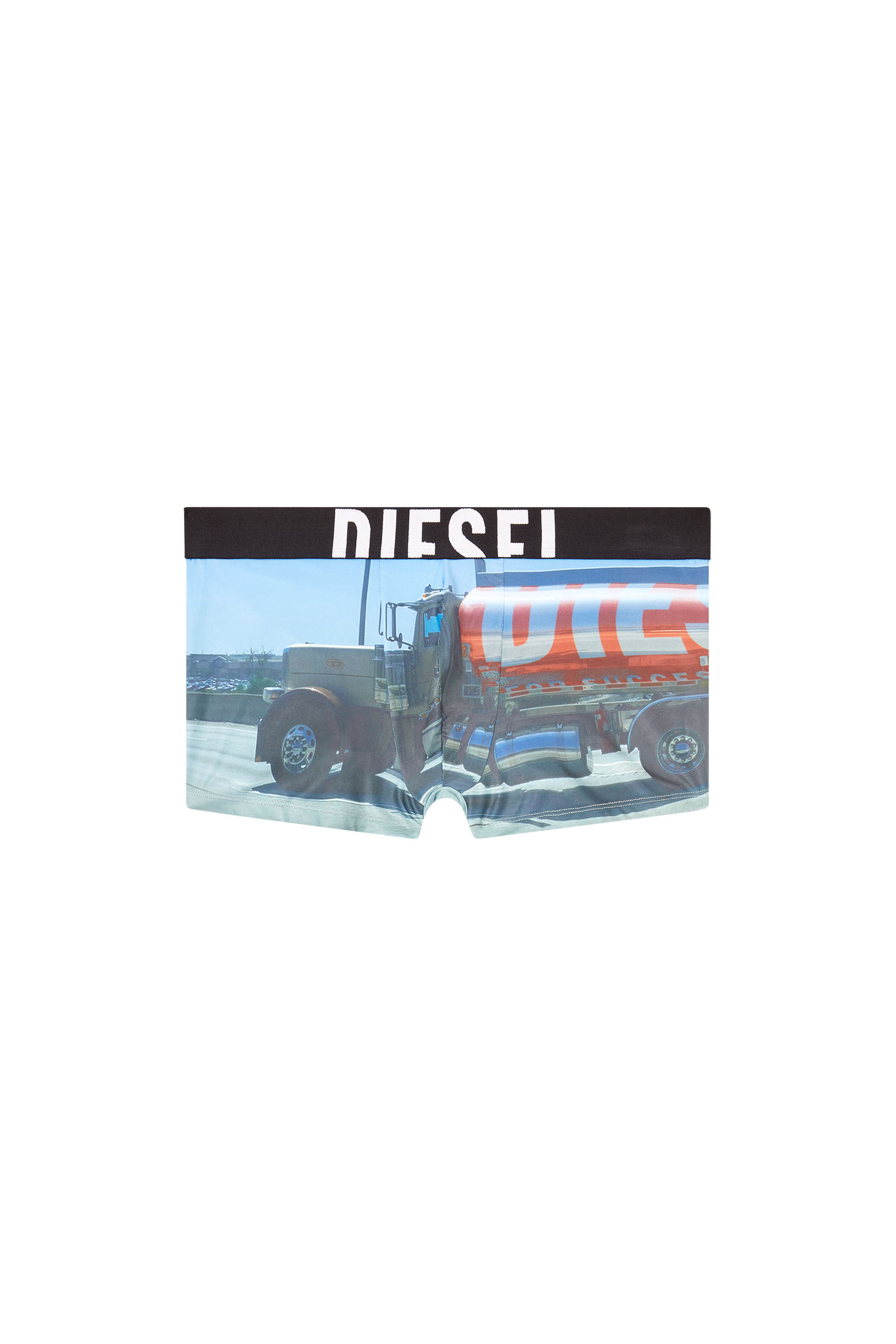 Diesel - DAMIEN-D-POP-40, Male's Boxer briefs with Pop print in Light Blue - 4