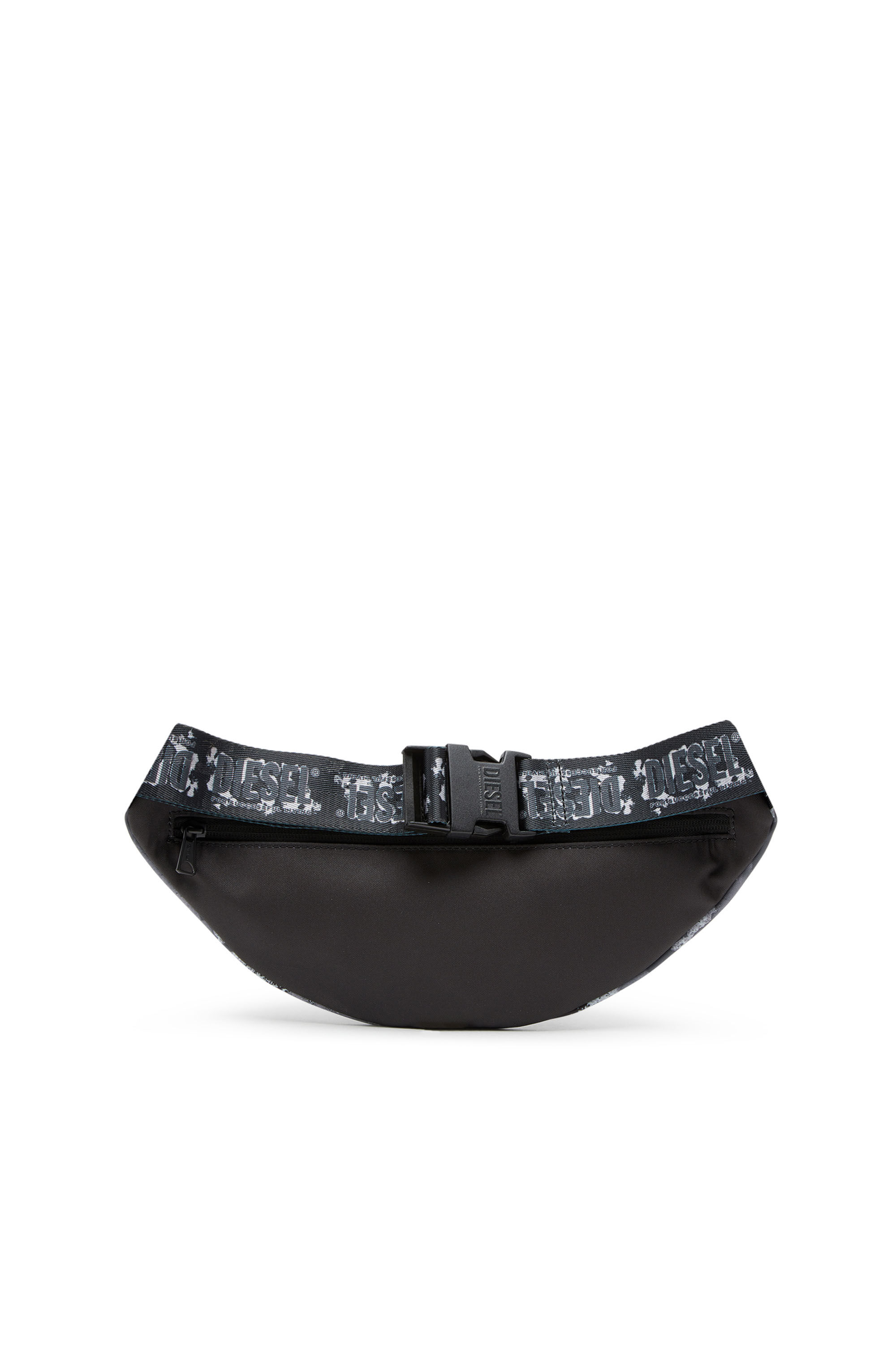 Diesel - RAVE BELTBAG X, Rave-Sac banane avec imprimé logo estompé Homme in Polychrome - 3