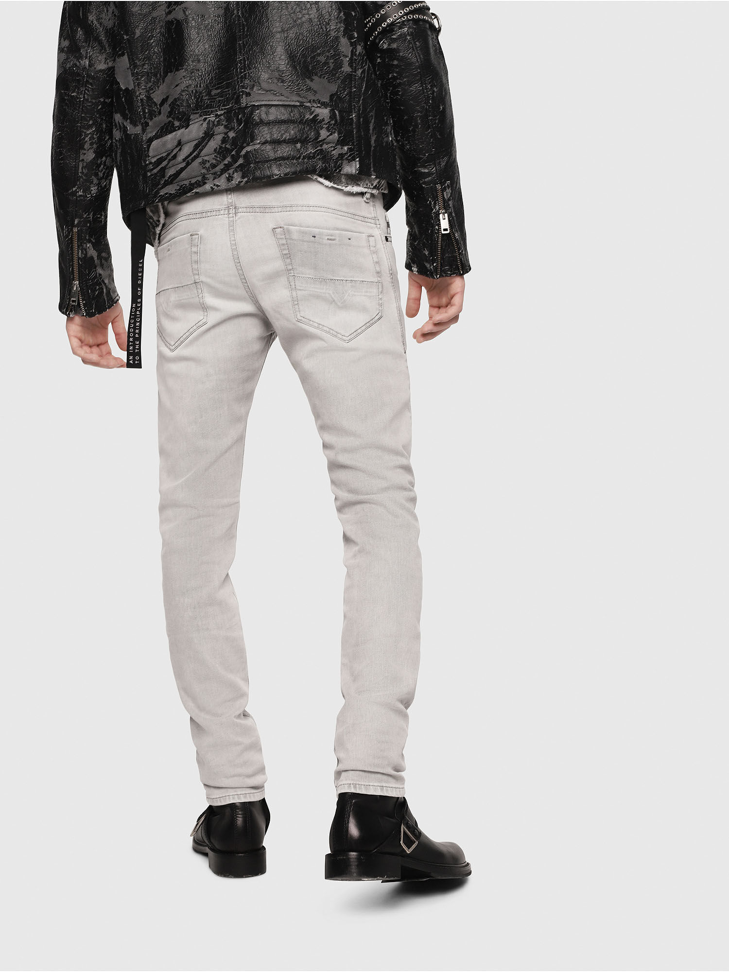 Diesel thommer grey jeans discount