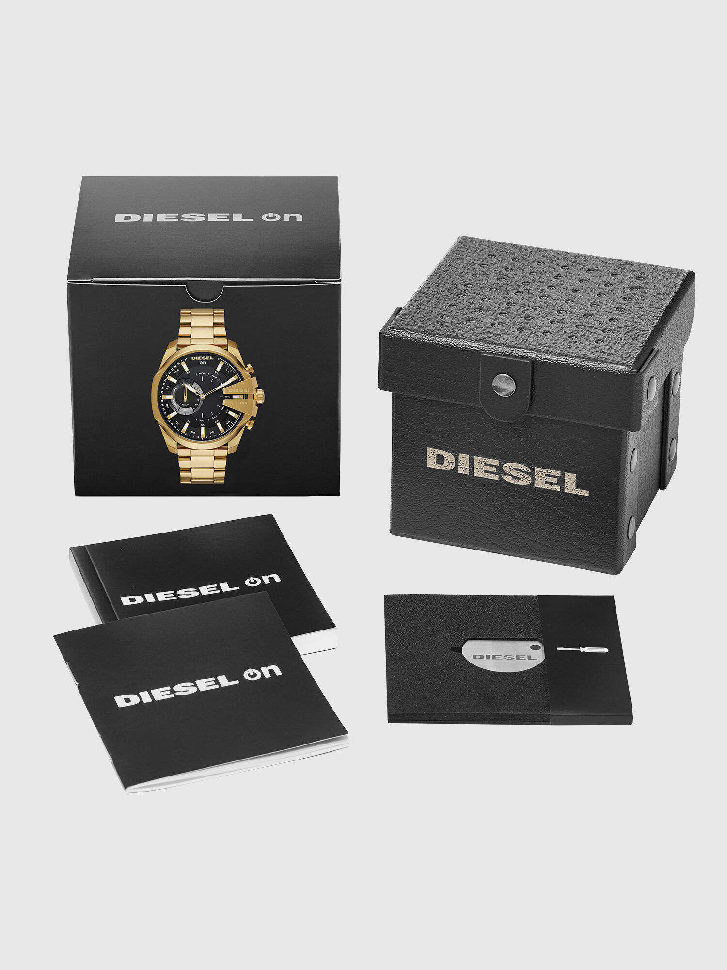 Diesel - DT1013, Gold - Image 4