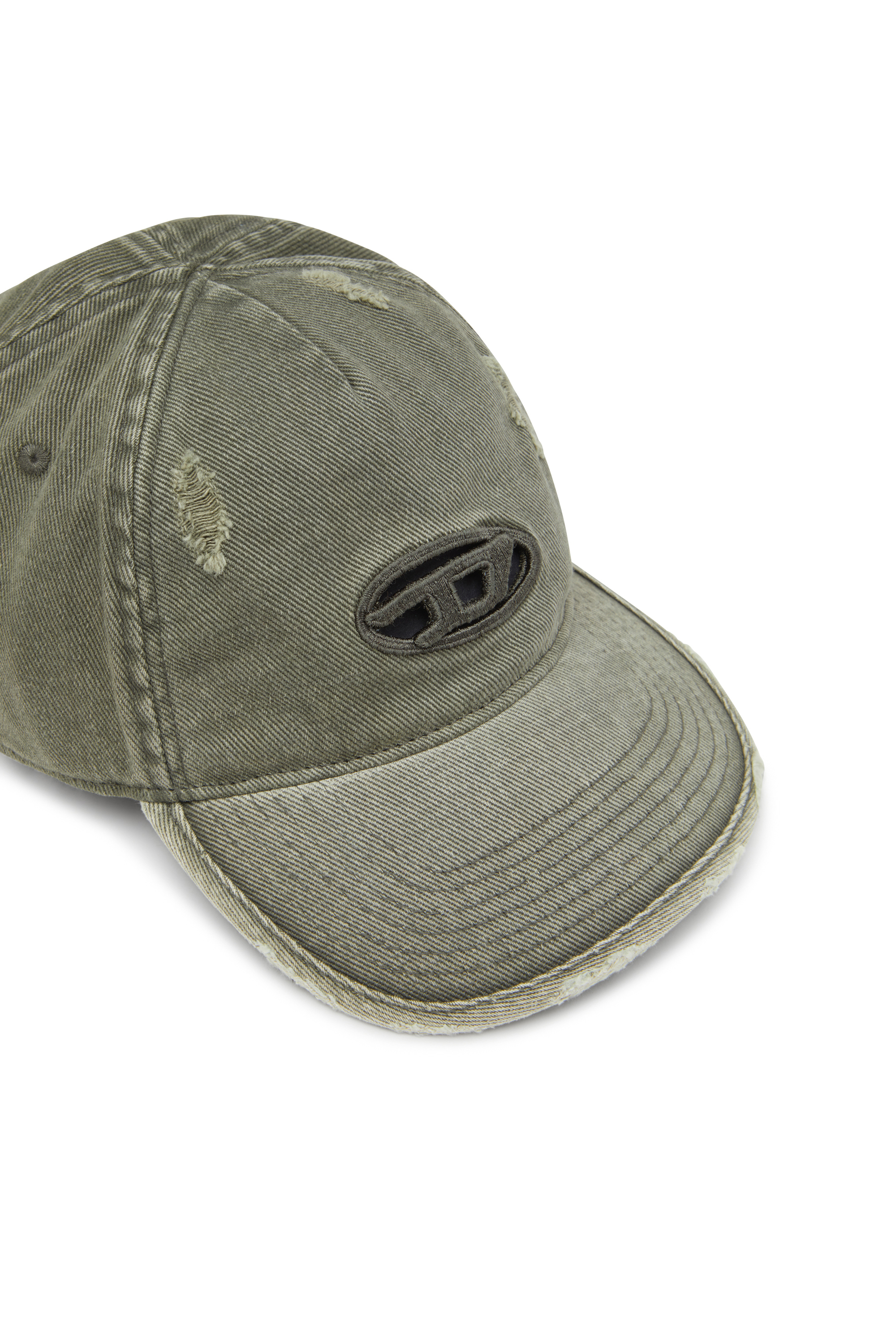 Diesel - C-BALL-UTLT, Casquette de baseball Homme in Vert - 3