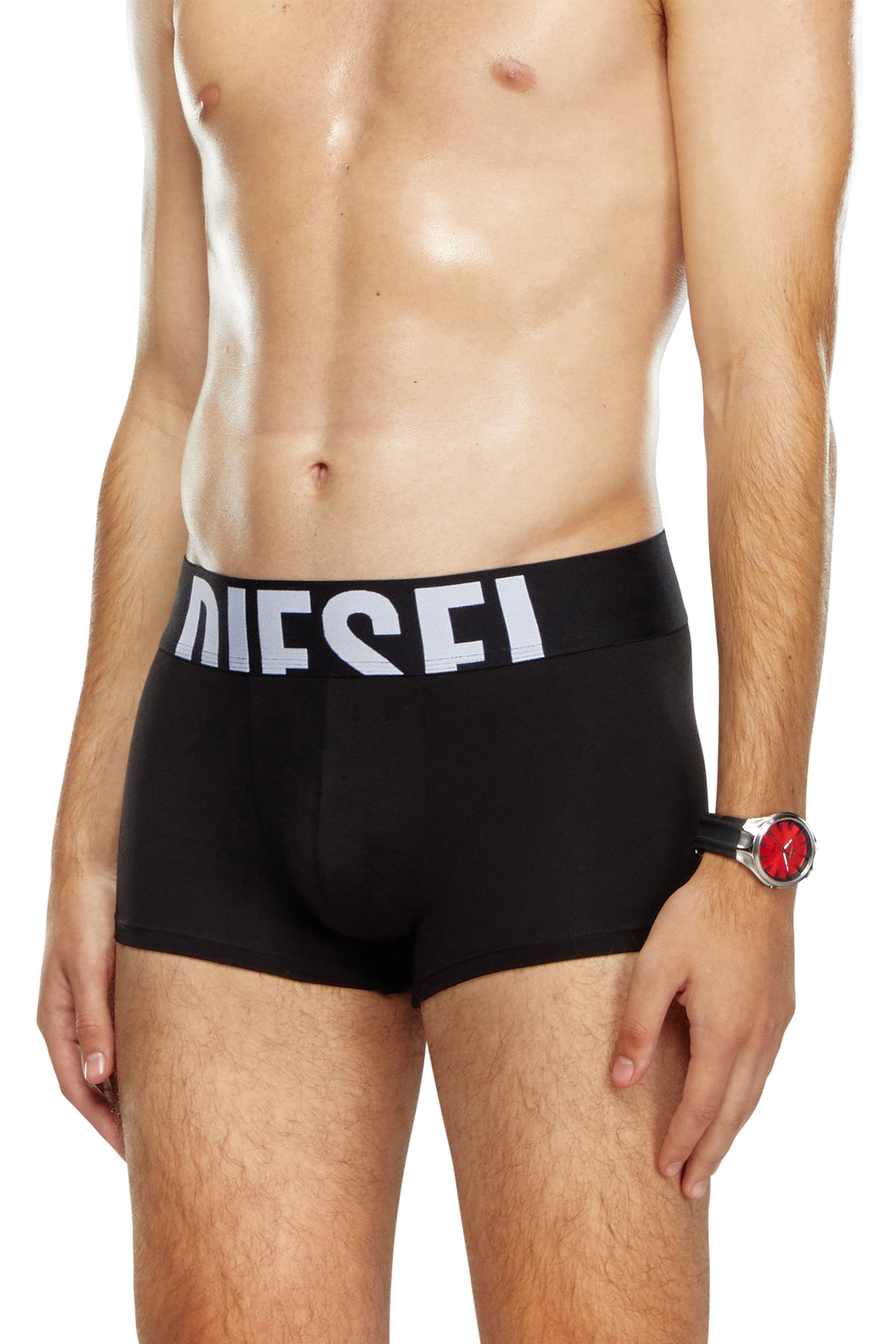 Diesel - UMBX-DAMIENTHREEPACK-5.5EL, Lot de trois boxers en coton stretch Homme in Noir - 2