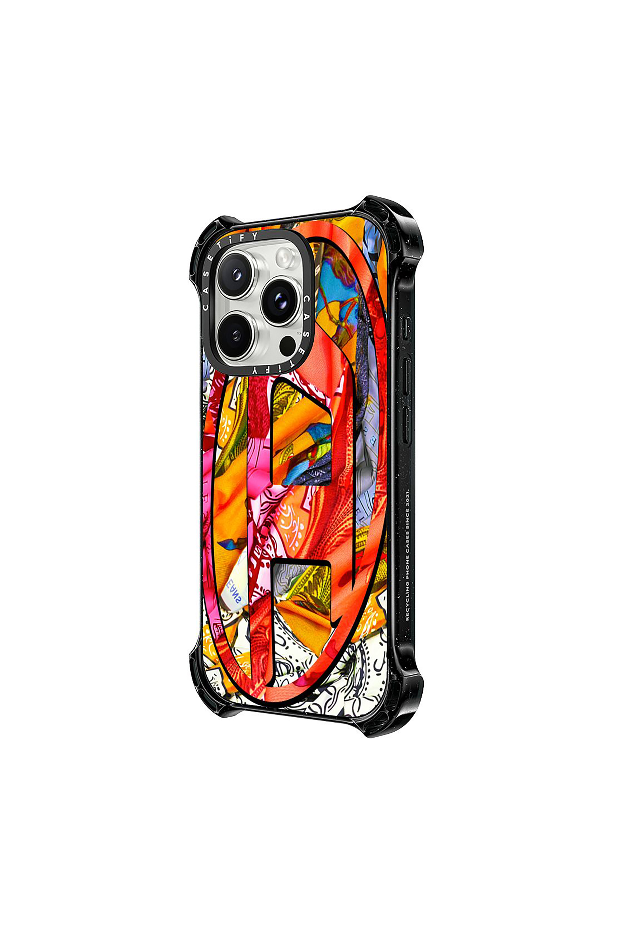 Diesel - 60314 CASETIFY MOULDED CASE, Coque Bandana iPhone 16 Pro Mixte in Polychrome - 3