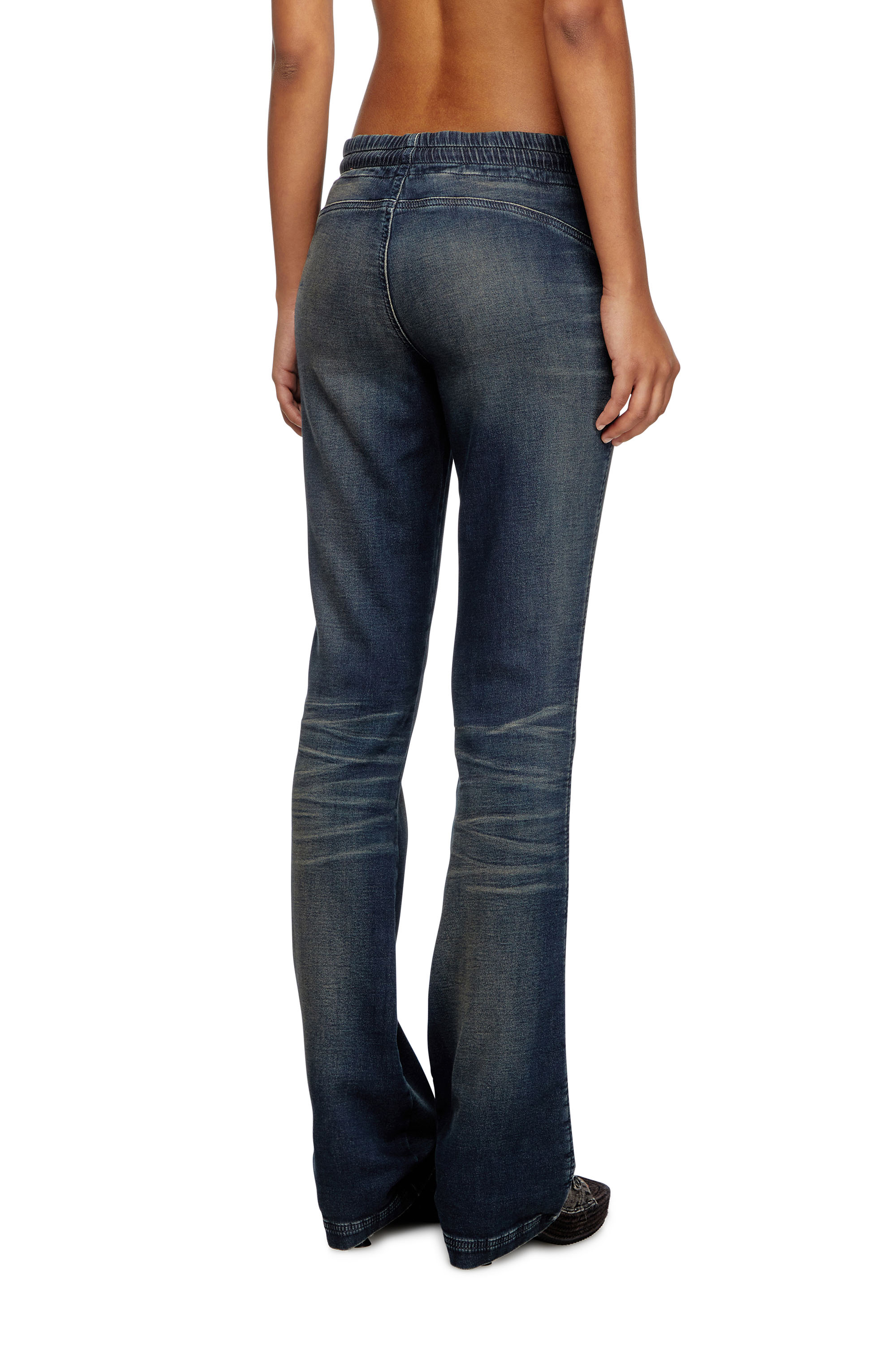 Diesel - Female's Bootcut 2069 D-Ebbey Joggjeans® 068PM, Dark Blue - 4