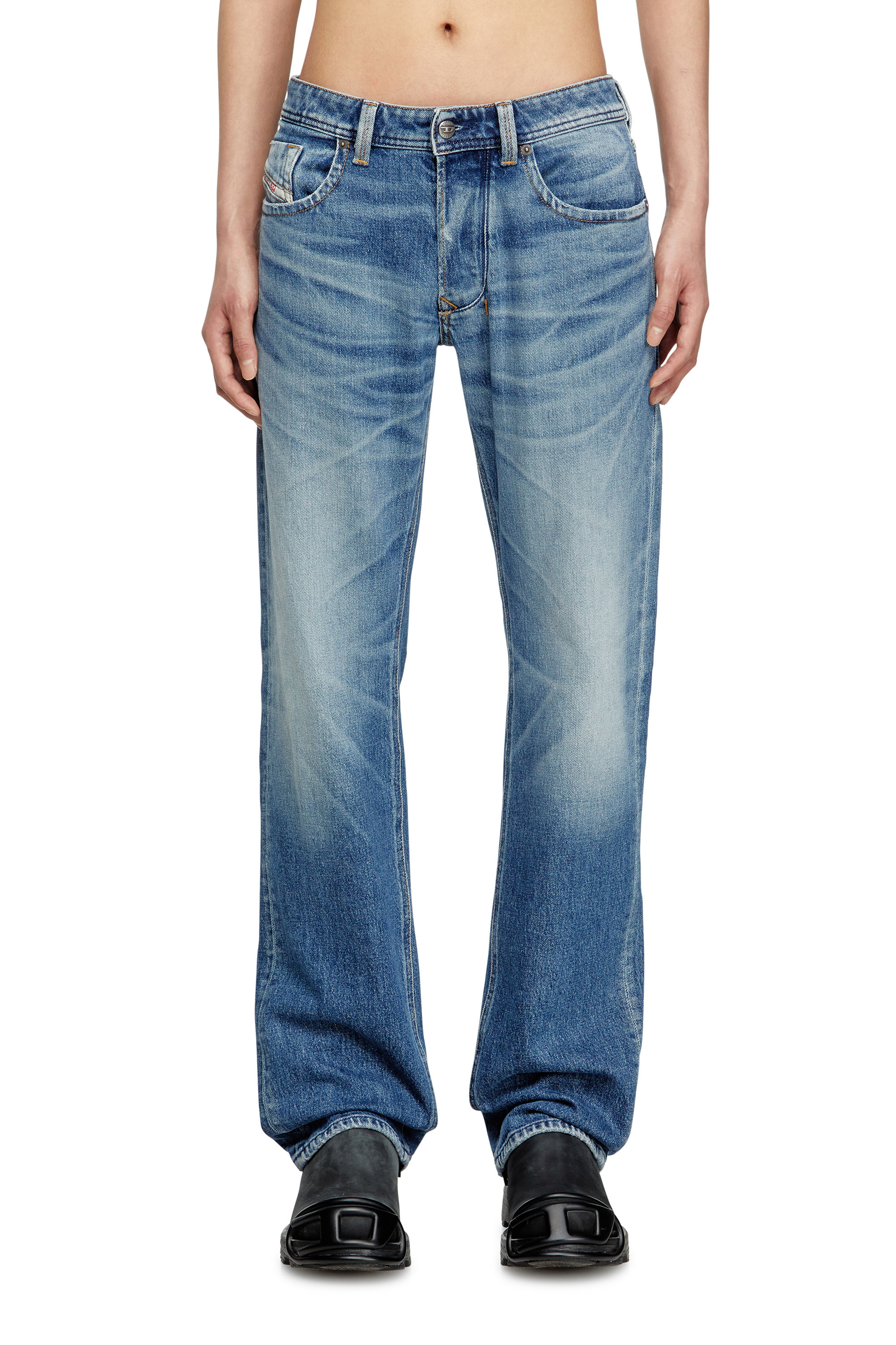 Diesel - Male's Regular Jeans 1985 Larkee 09M12, Medium Blue - 1