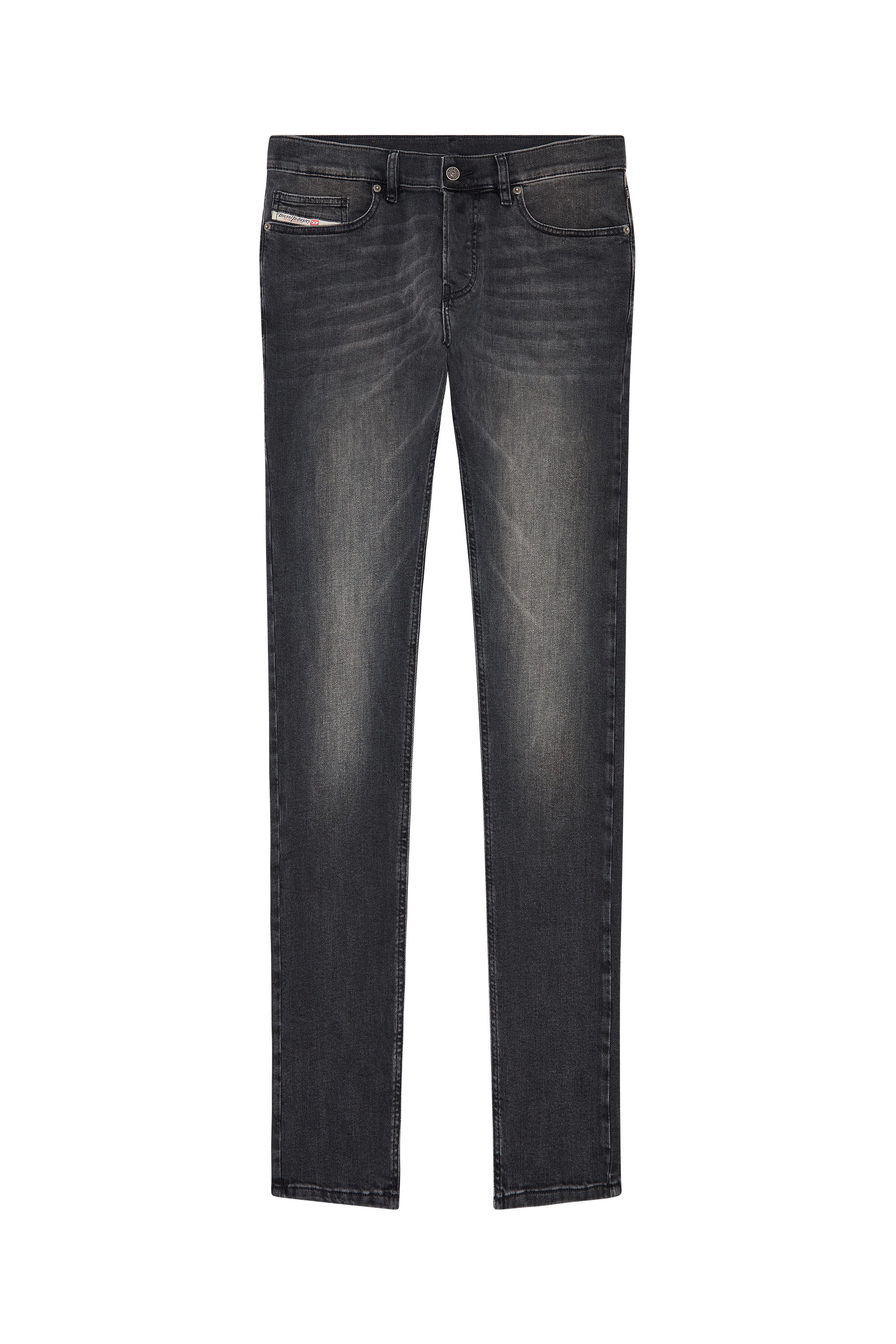 Diesel - D-Luster 0IHAV Slim Jeans, Black/Dark Grey - Image 1