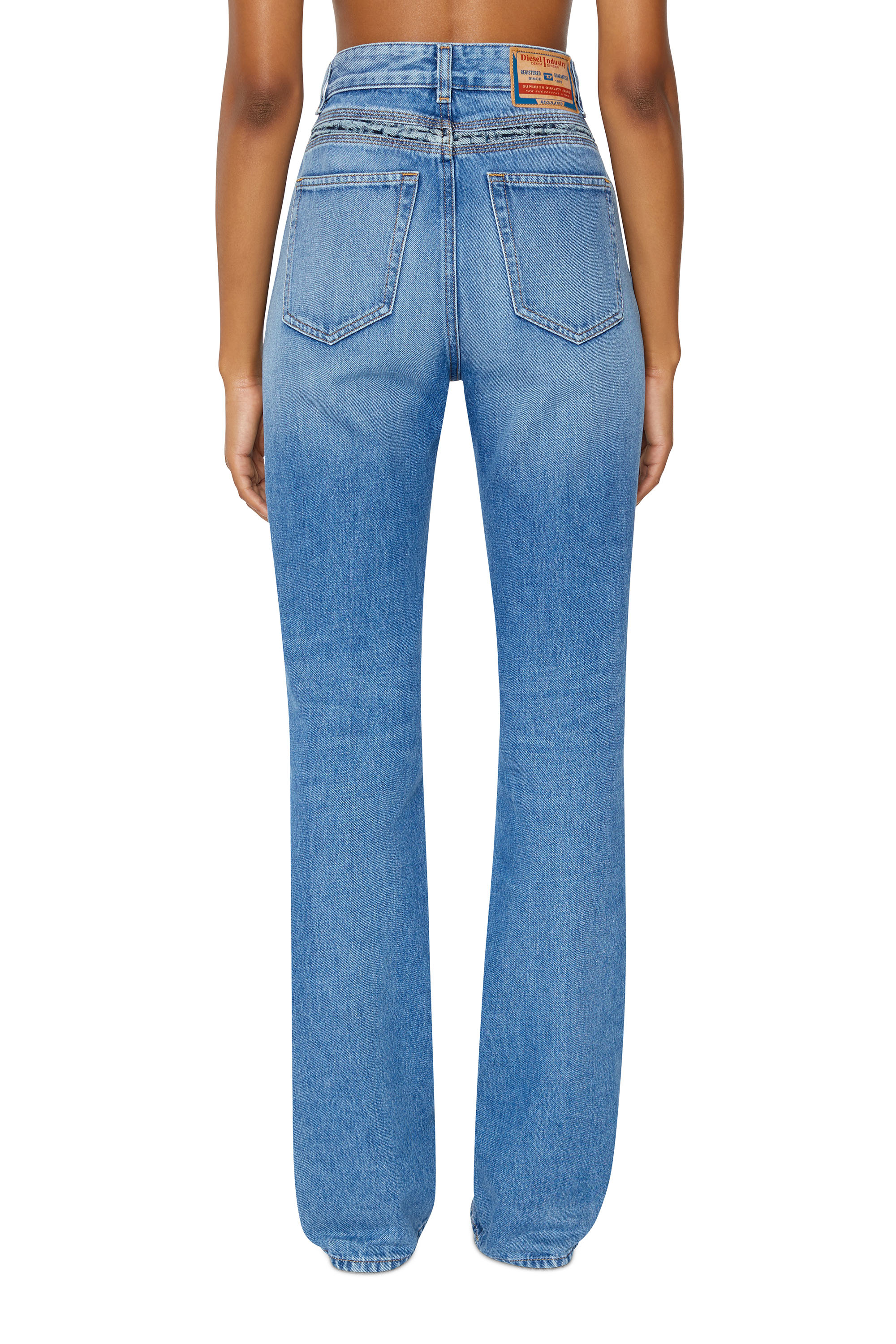 Diesel - 2003 D-Escription 09E41 Bootcut and Flare Jeans, Bleu moyen - Image 2